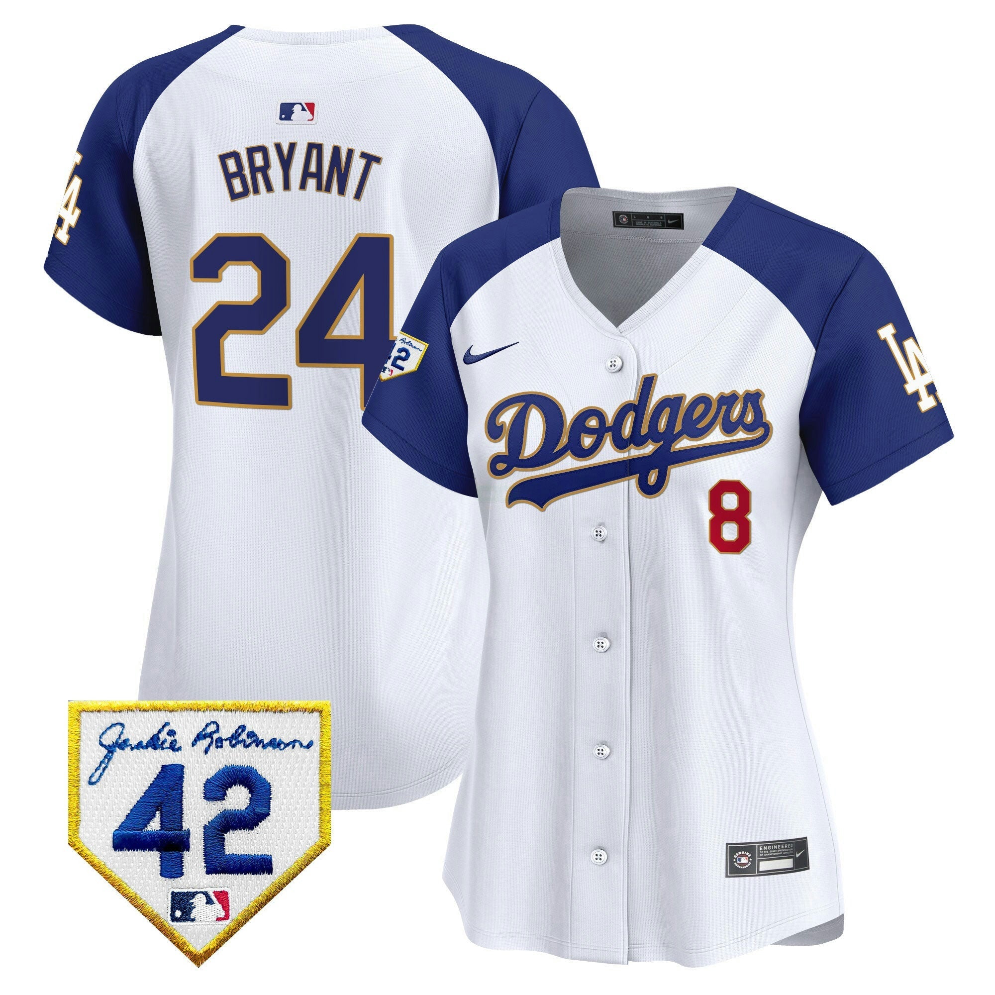 Camisa MLB Women’s 2024 Jackie Robinson Patch Vapor Premier Limited Jersey