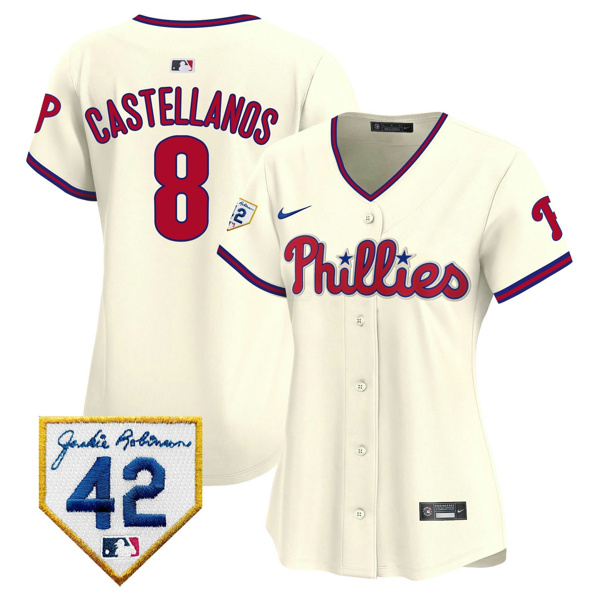 Camisa MLB Women’s 2024 Jackie Robinson Patch Vapor Premier Limited Jersey