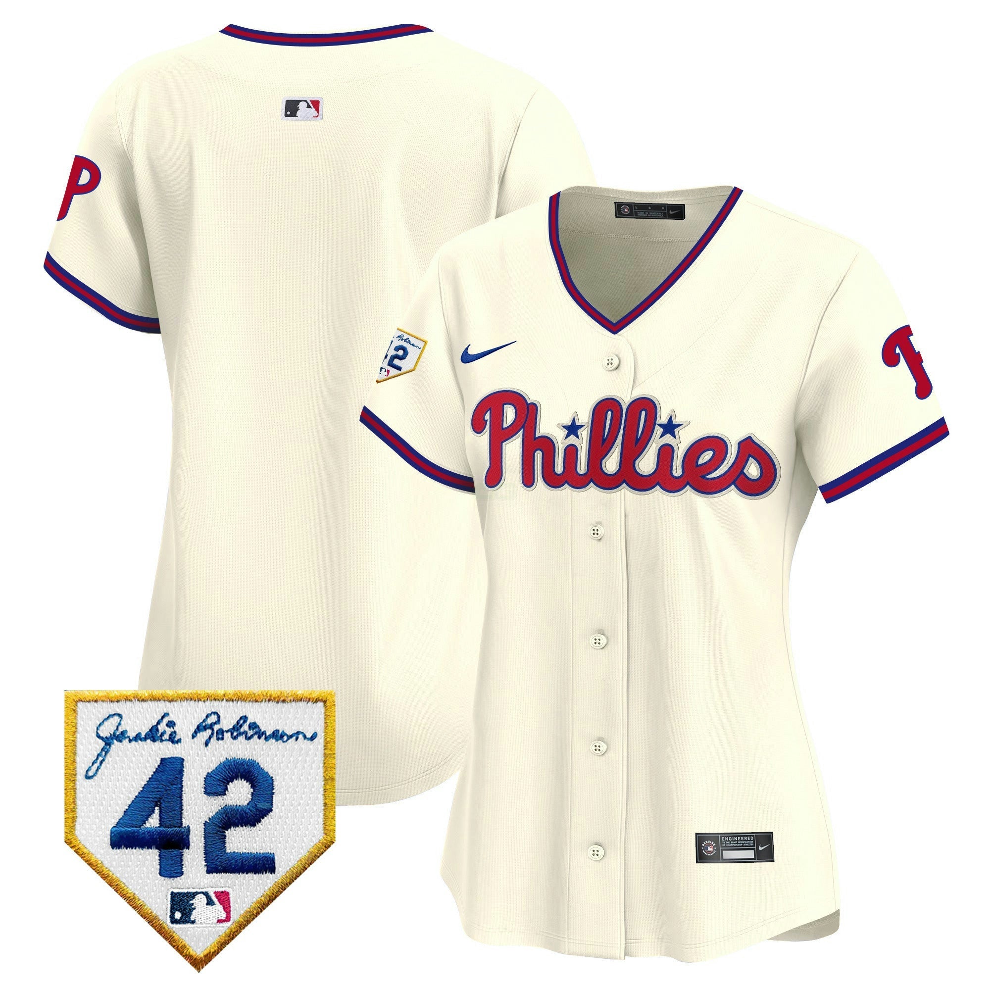 Camisa MLB Women’s 2024 Jackie Robinson Patch Vapor Premier Limited Jersey