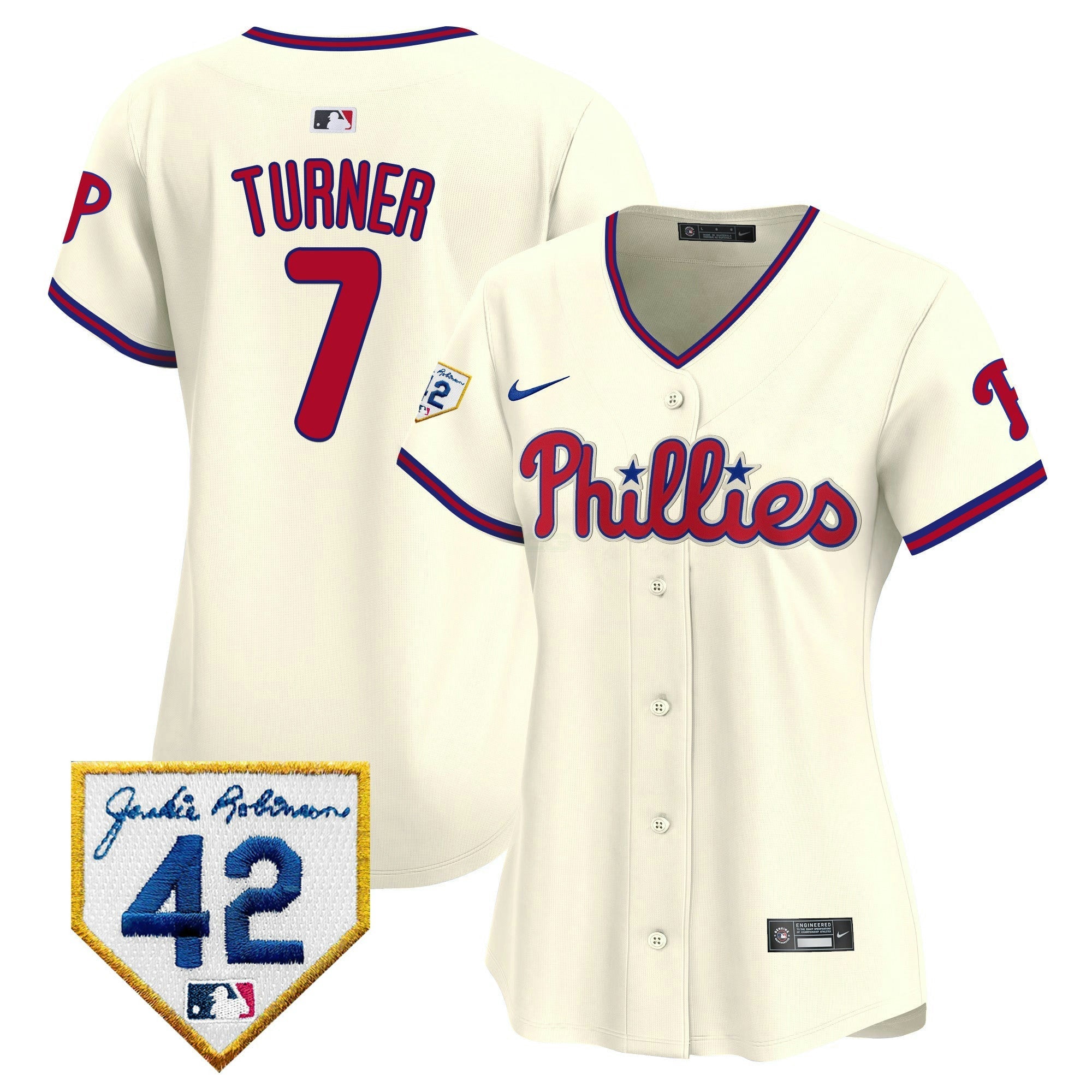 Camisa MLB Women’s 2024 Jackie Robinson Patch Vapor Premier Limited Jersey