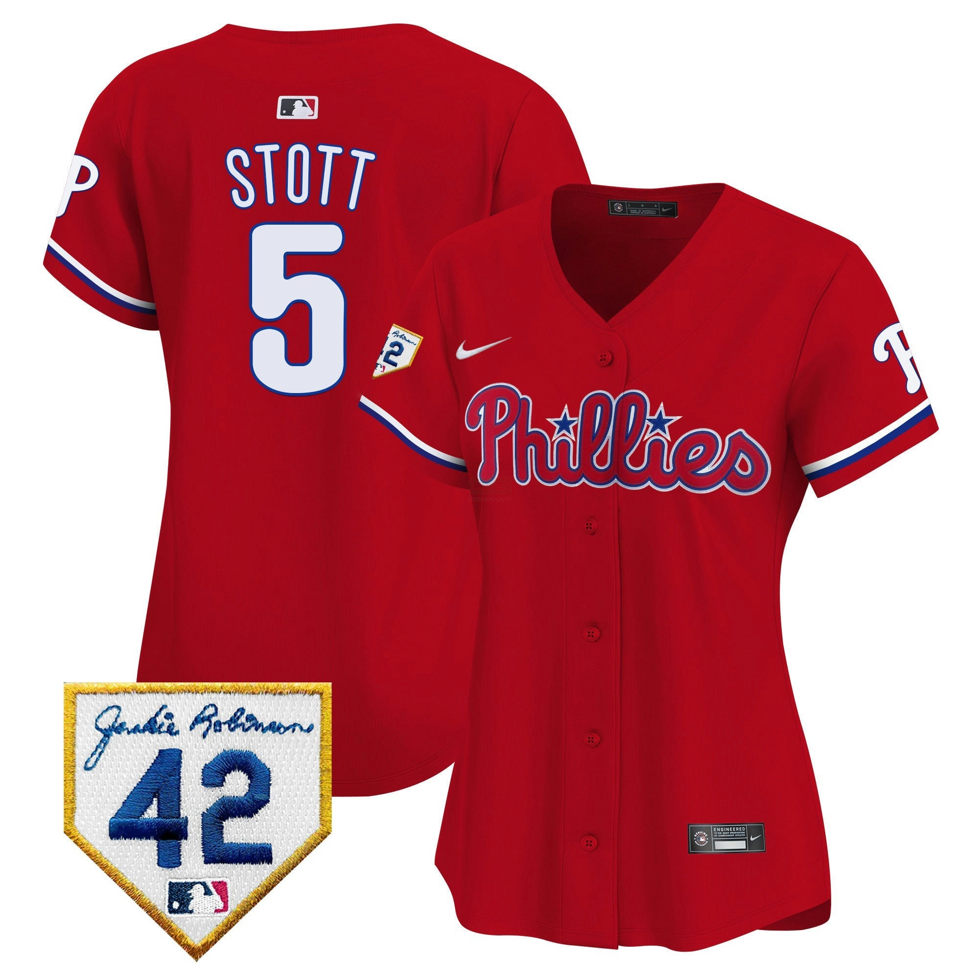 Camisa MLB Women’s 2024 Jackie Robinson Patch Vapor Premier Limited Jersey