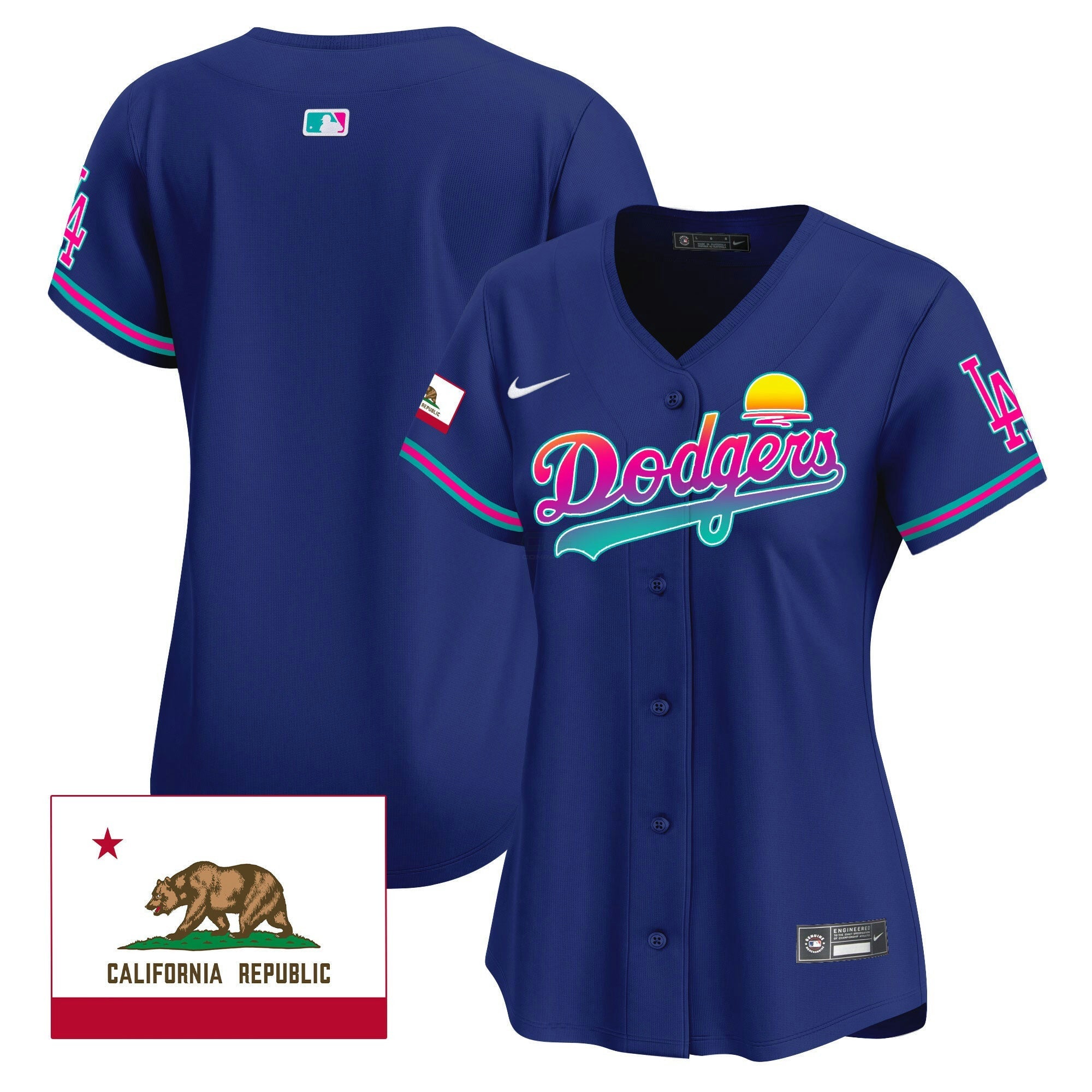 Camisa MLB Women’s 2024 Los Angeles City Style Vapor Premier Limited Jersey