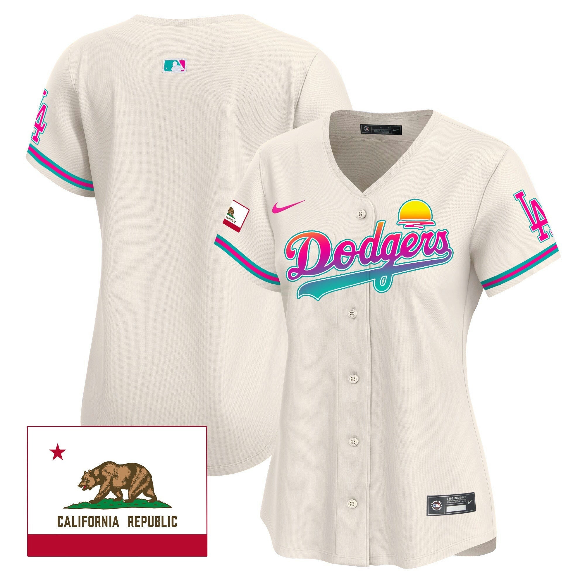 Camisa MLB Women’s 2024 Los Angeles City Style Vapor Premier Limited Jersey