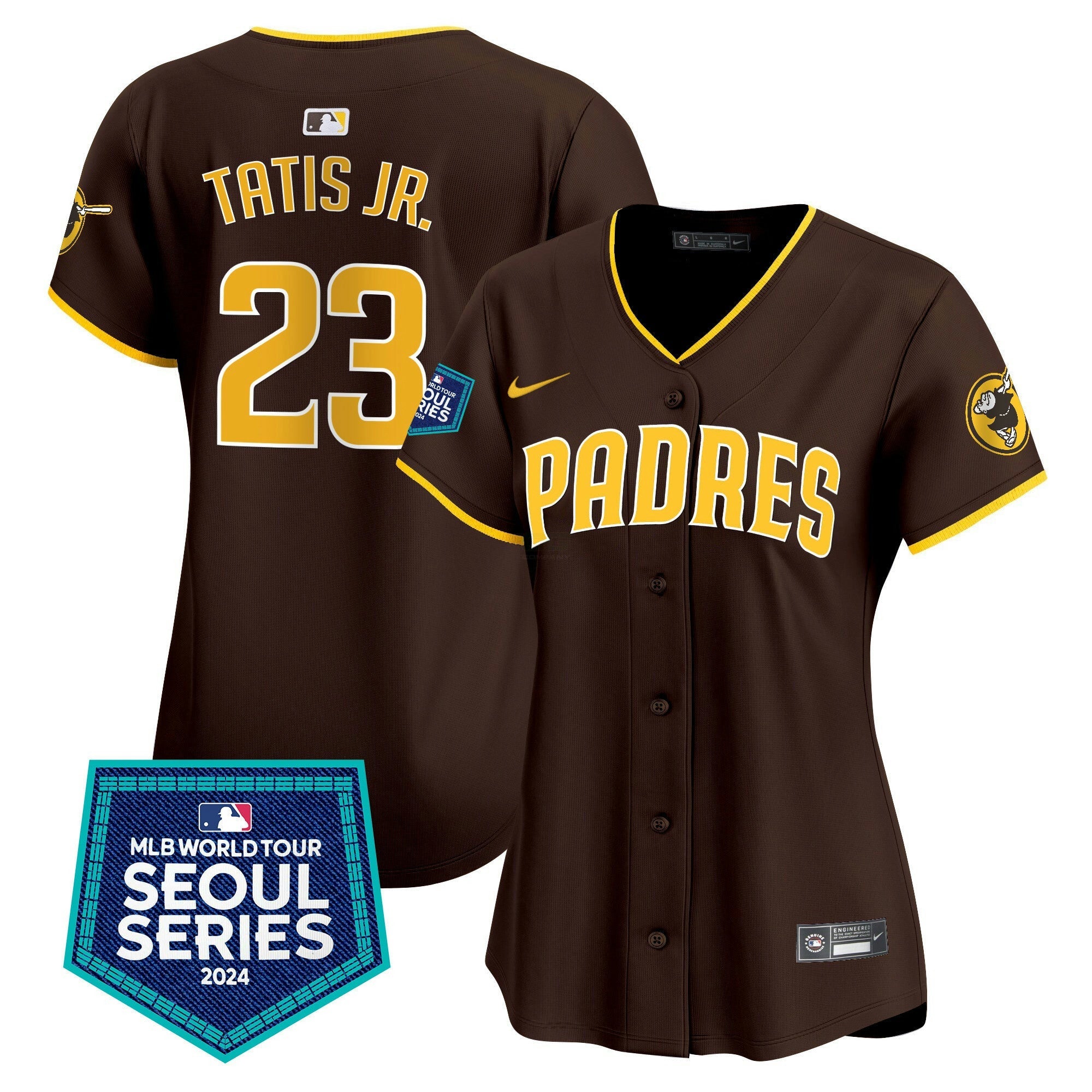 Camisa MLB Women’s 2024 World Tour Seoul Series Patch Vapor Premier Limited Jersey
