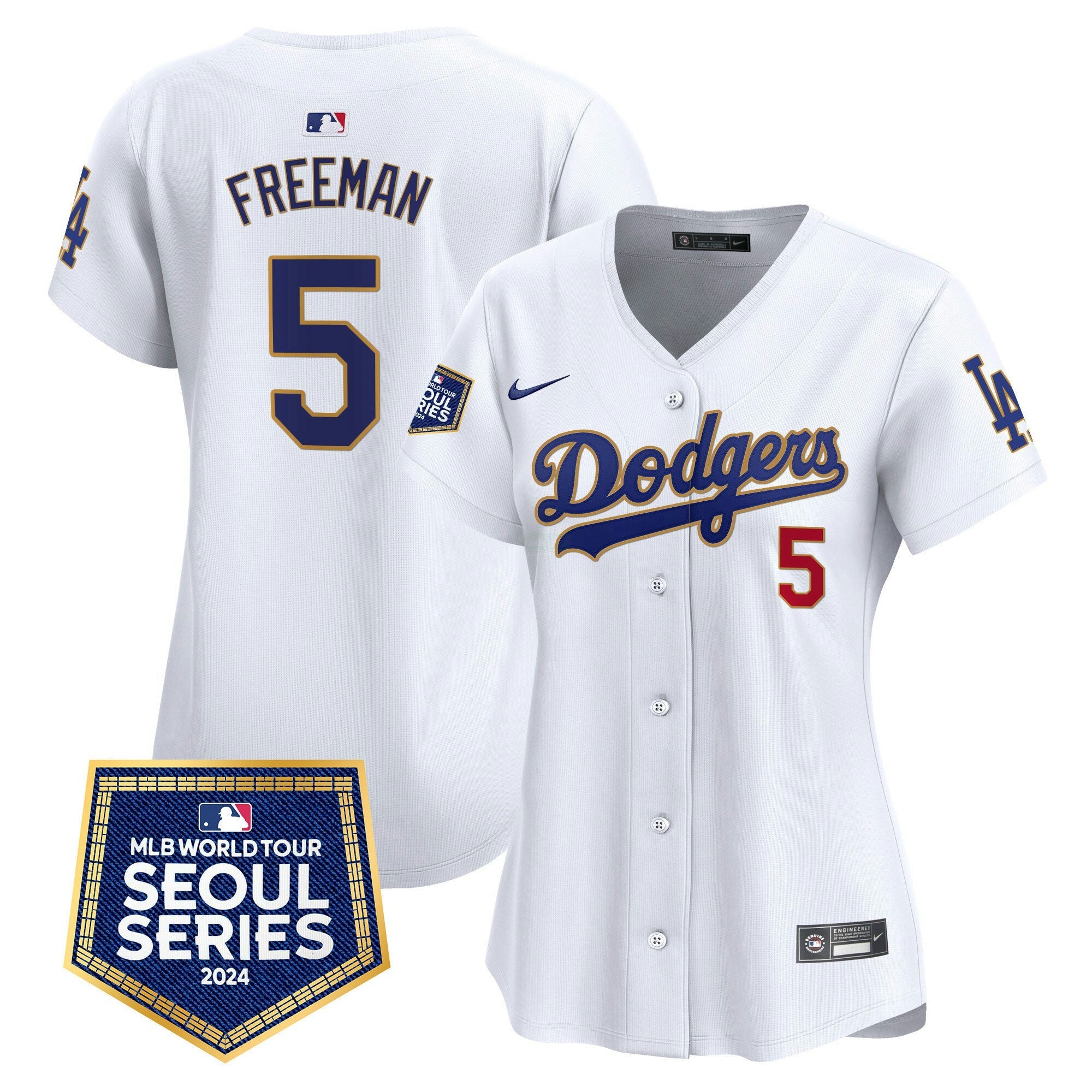 Camisa MLB Women’s 2024 World Tour Seoul Series Patch Vapor Premier Limited Jersey