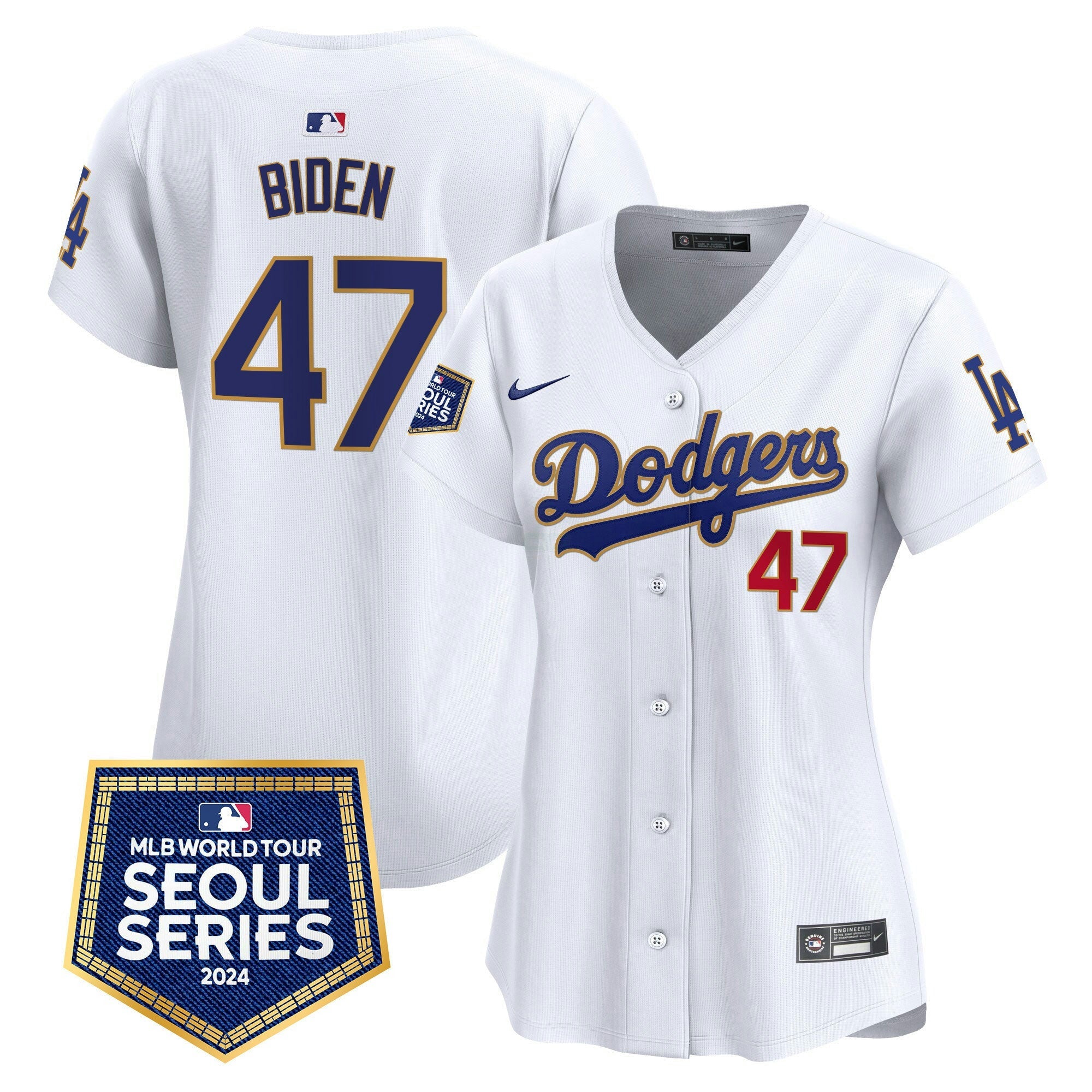 Camisa MLB Women’s 2024 World Tour Seoul Series Patch Vapor Premier Limited Jersey
