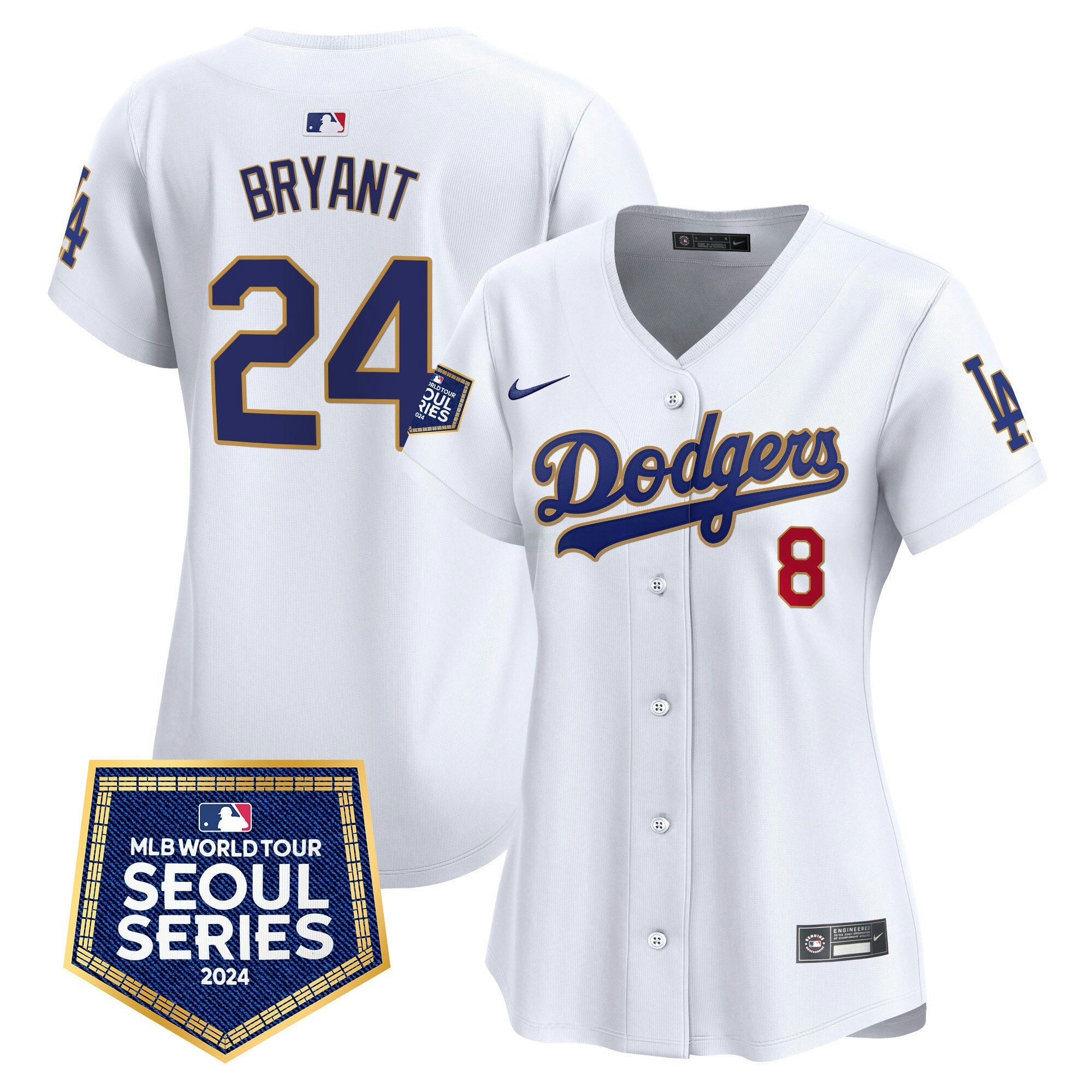 Camisa MLB Women’s 2024 World Tour Seoul Series Patch Vapor Premier Limited Jersey
