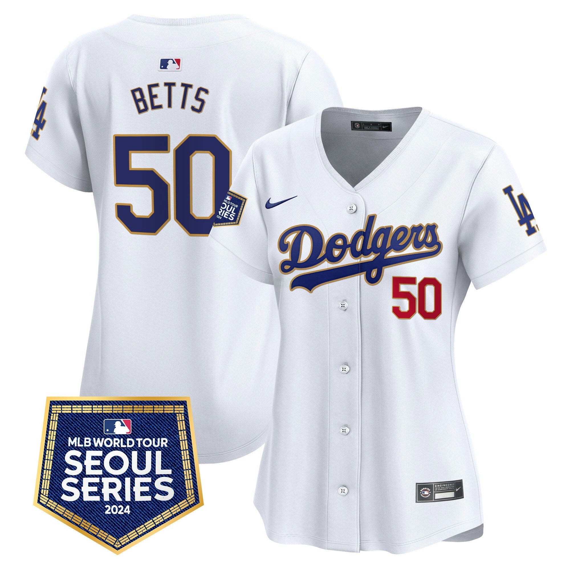 Camisa MLB Women’s 2024 World Tour Seoul Series Patch Vapor Premier Limited Jersey
