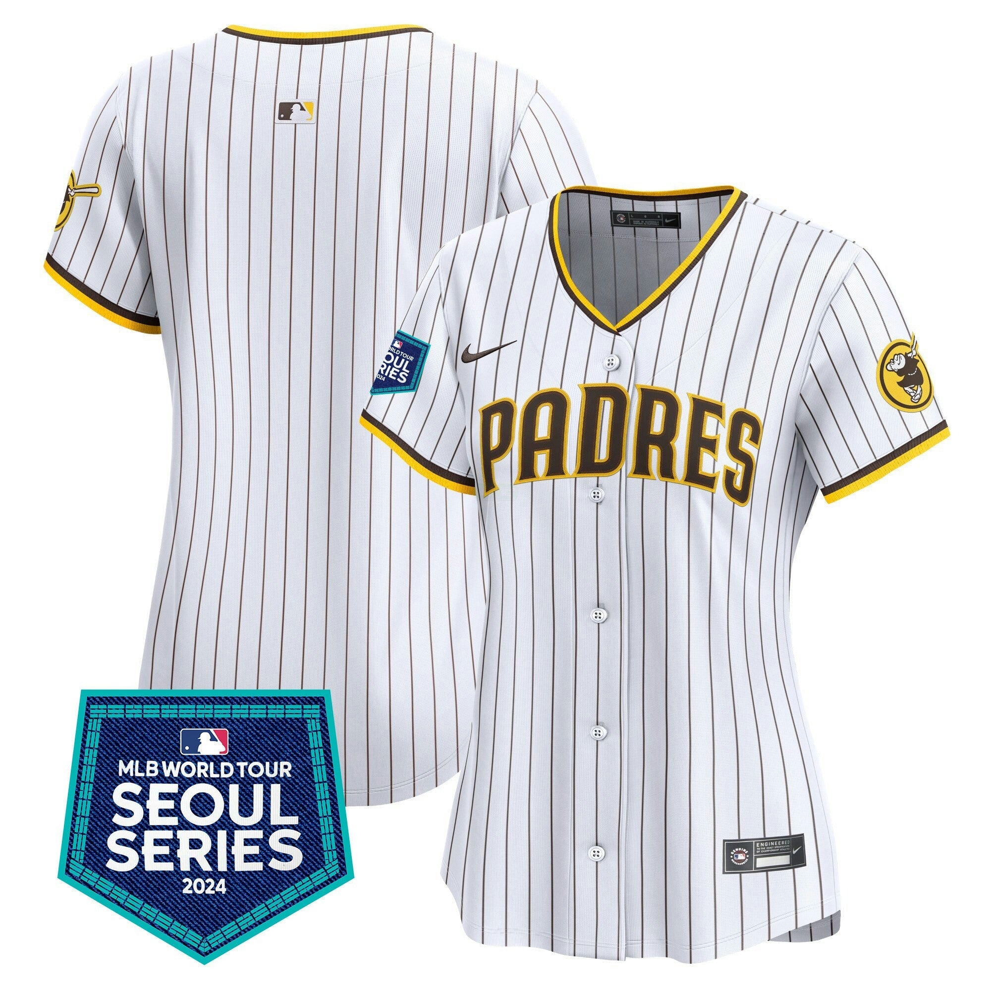 Camisa MLB Women’s 2024 World Tour Seoul Series Patch Vapor Premier Limited Jersey