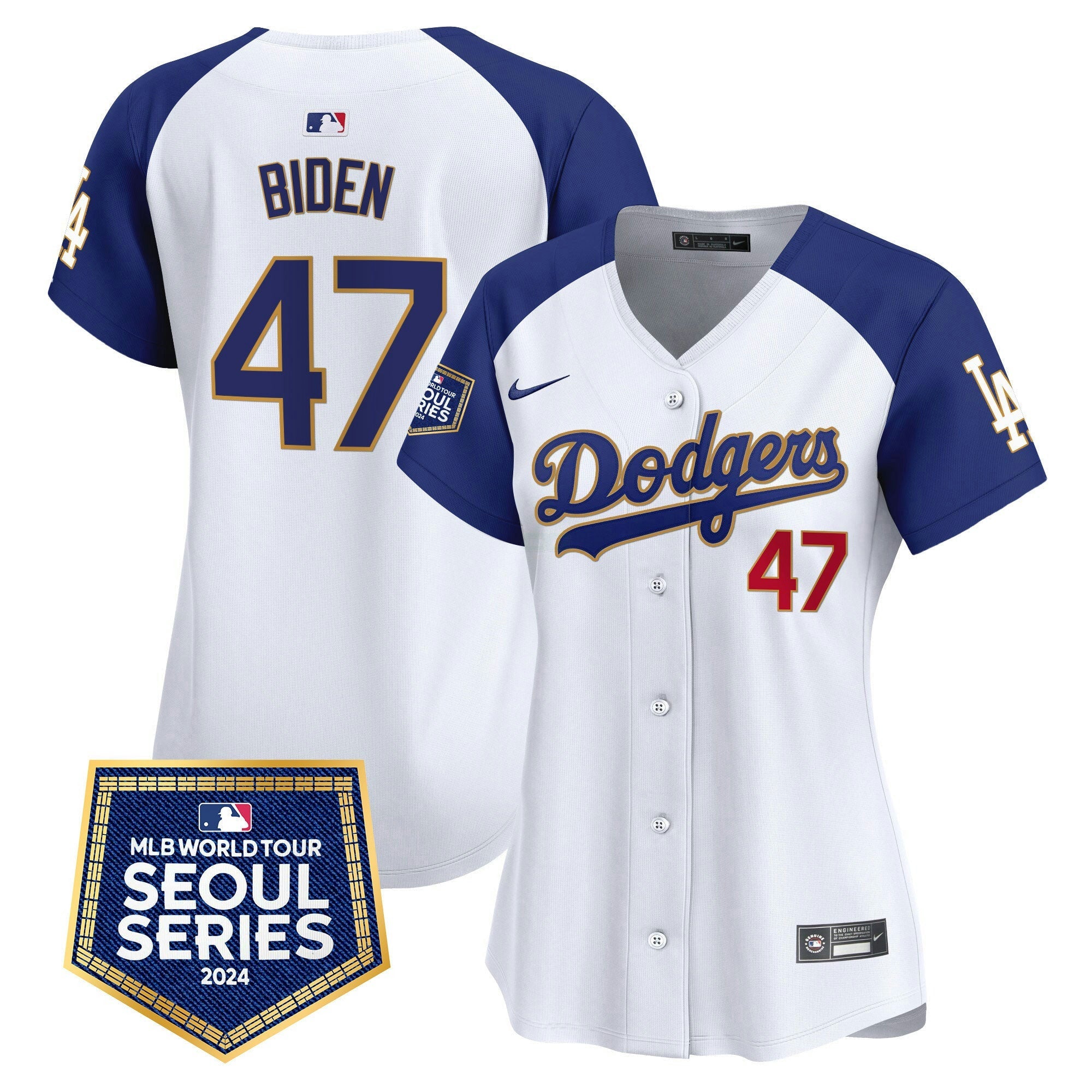 Camisa MLB Women’s 2024 World Tour Seoul Series Patch Vapor Premier Limited Jersey
