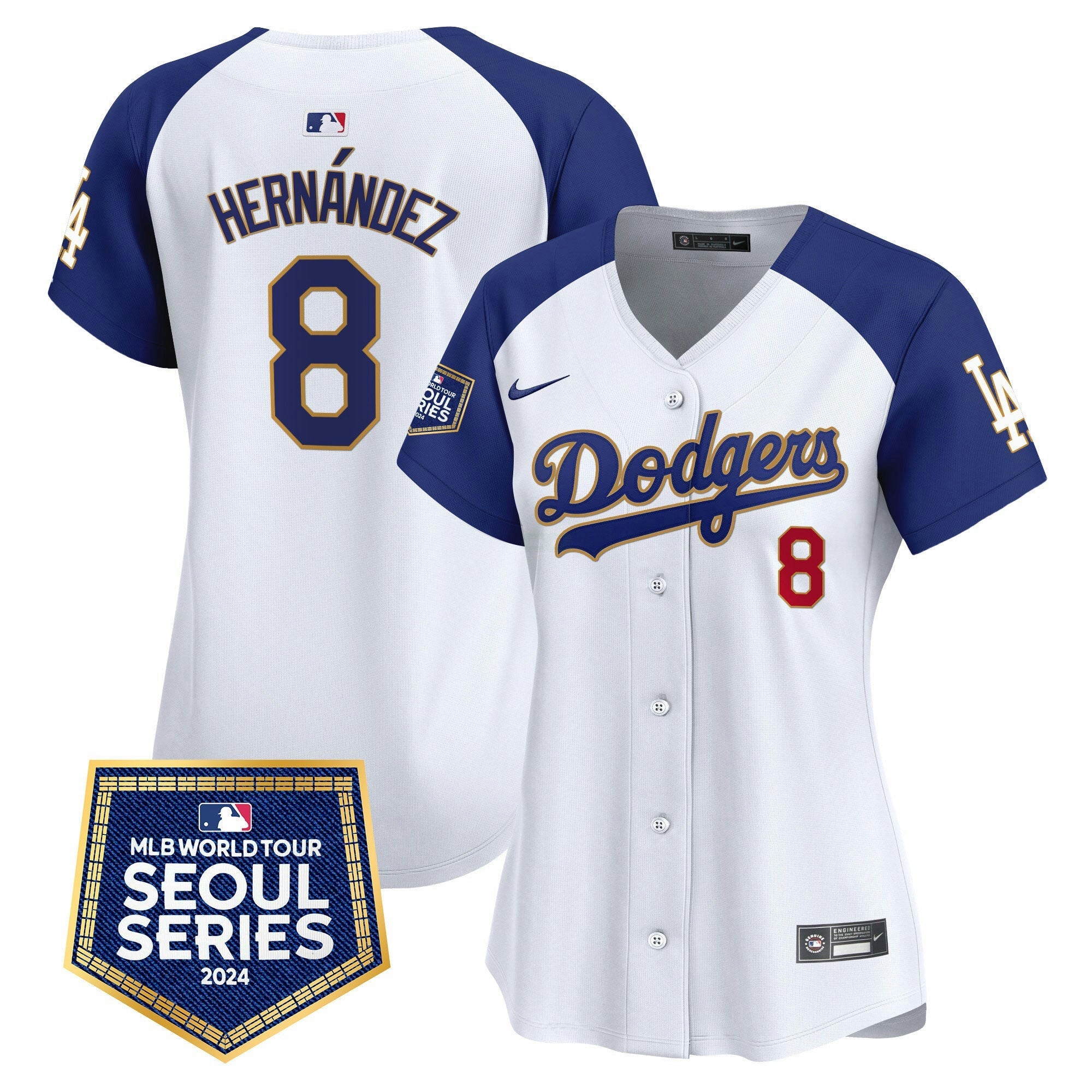 Camisa MLB Women’s 2024 World Tour Seoul Series Patch Vapor Premier Limited Jersey