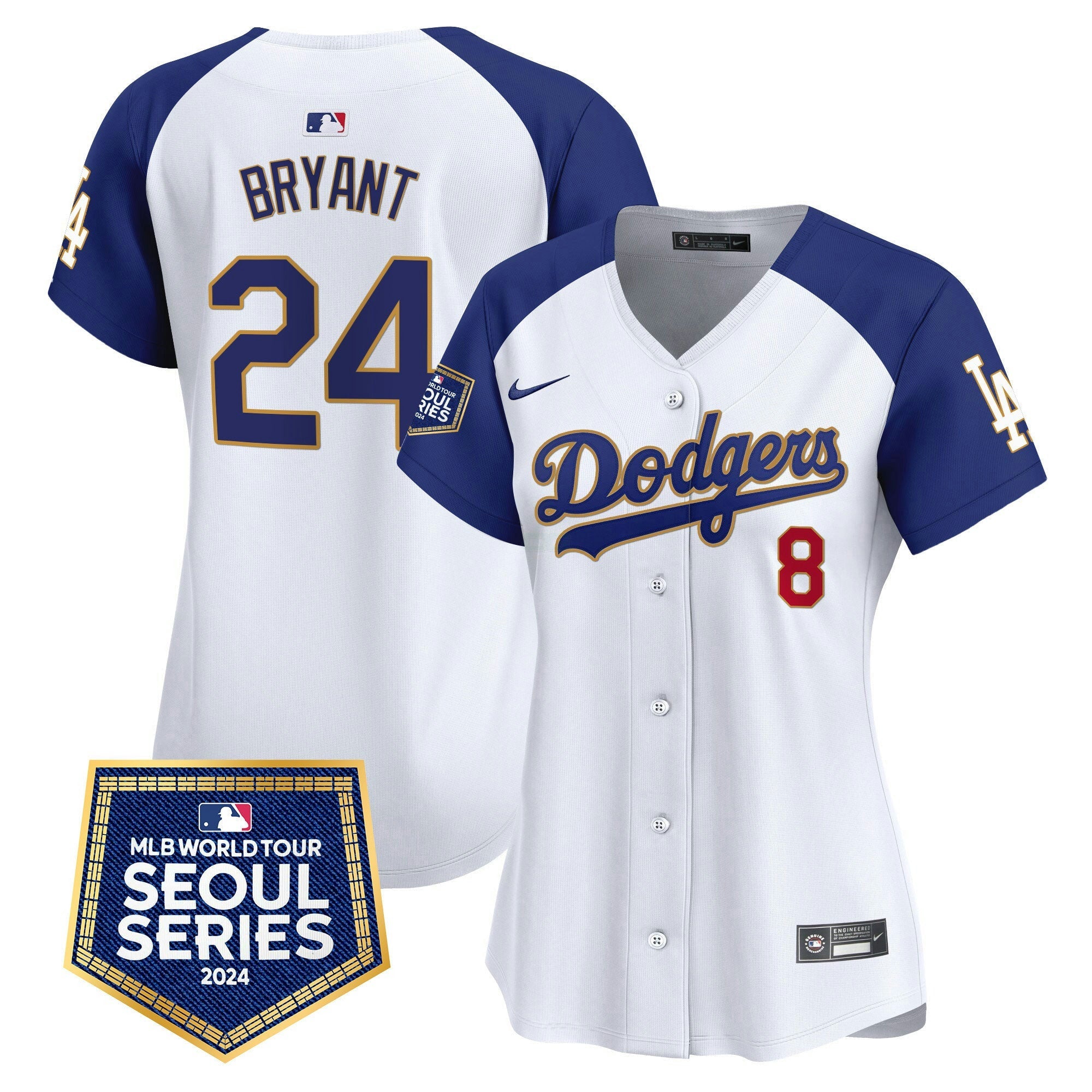 Camisa MLB Women’s 2024 World Tour Seoul Series Patch Vapor Premier Limited Jersey
