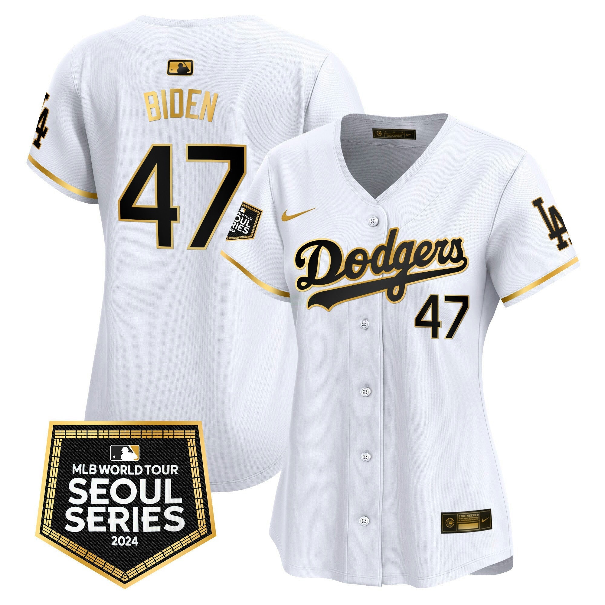 Camisa MLB Women’s 2024 World Tour Seoul Series Patch Vapor Premier Limited Jersey