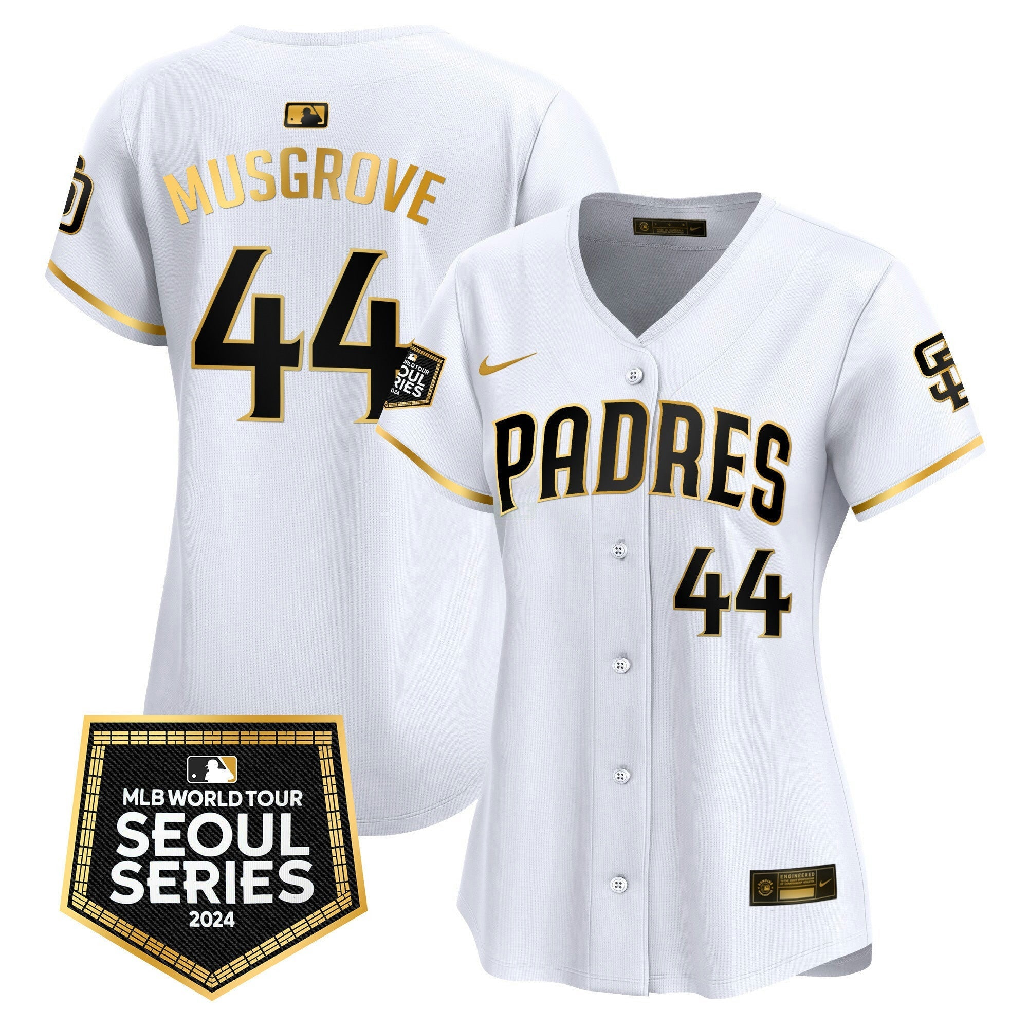 Camisa MLB Women’s 2024 World Tour Seoul Series Patch Vapor Premier Limited Jersey