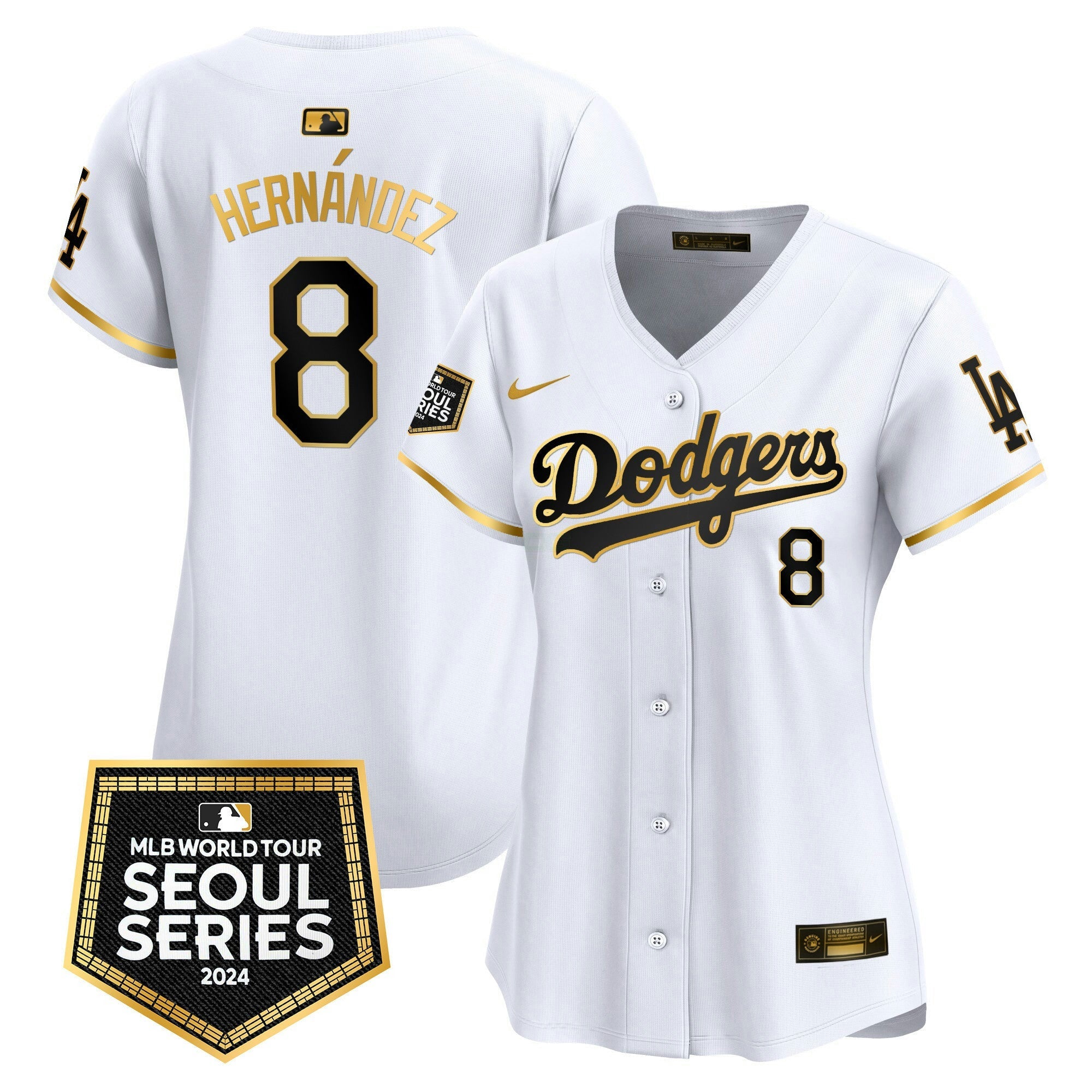 Camisa MLB Women’s 2024 World Tour Seoul Series Patch Vapor Premier Limited Jersey
