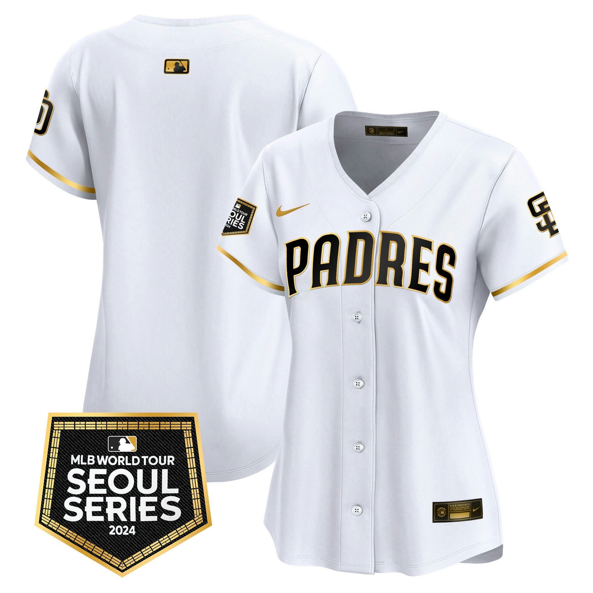 Camisa MLB Women’s 2024 World Tour Seoul Series Patch Vapor Premier Limited Jersey