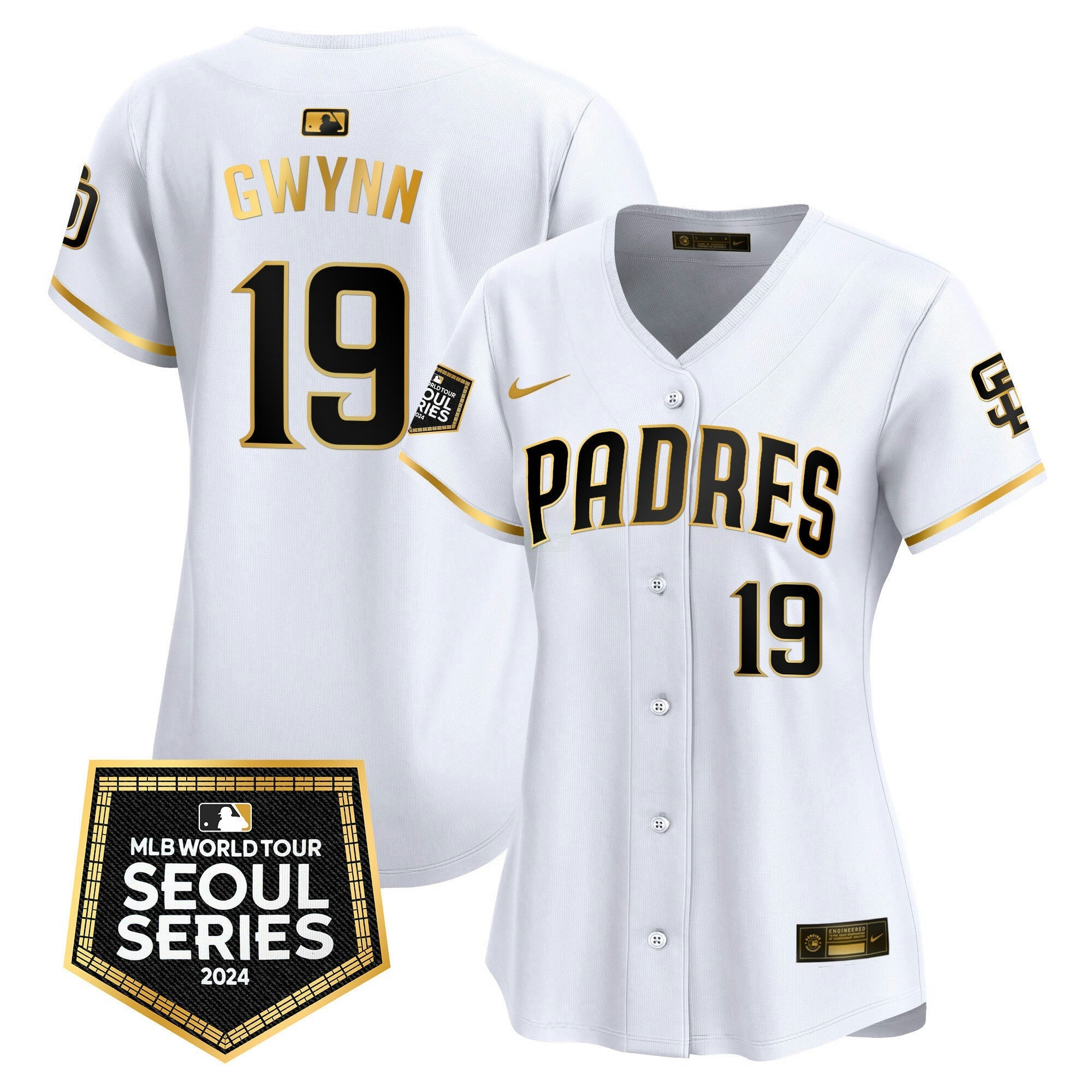 Camisa MLB Women’s 2024 World Tour Seoul Series Patch Vapor Premier Limited Jersey