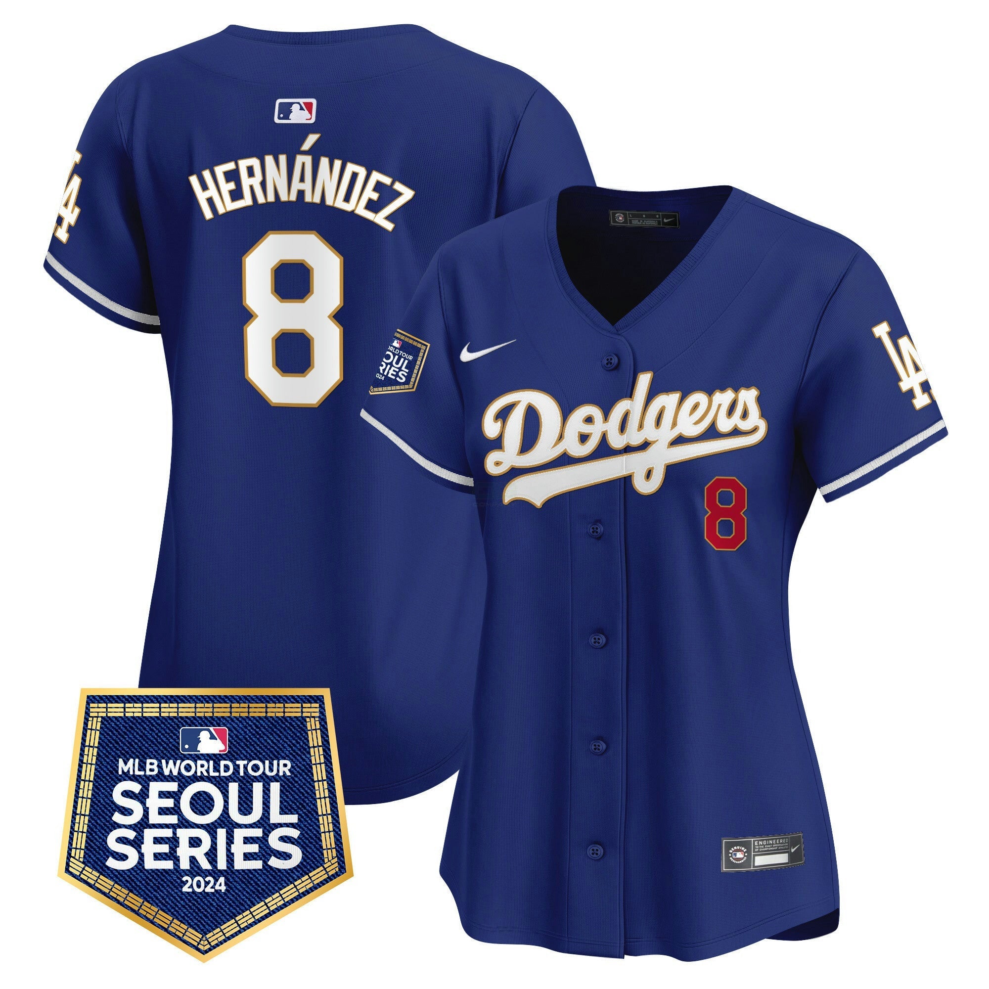 Camisa MLB Women’s 2024 World Tour Seoul Series Patch Vapor Premier Limited Jersey