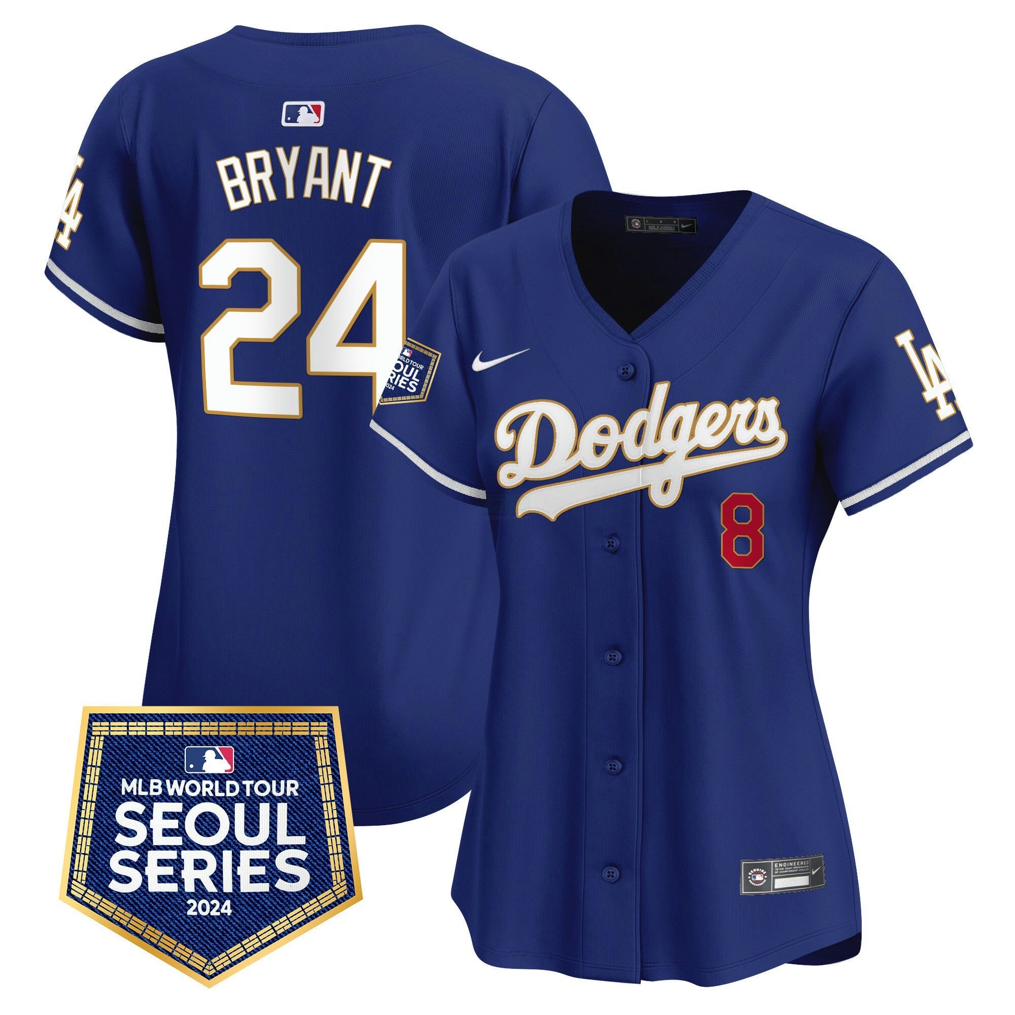 Camisa MLB Women’s 2024 World Tour Seoul Series Patch Vapor Premier Limited Jersey