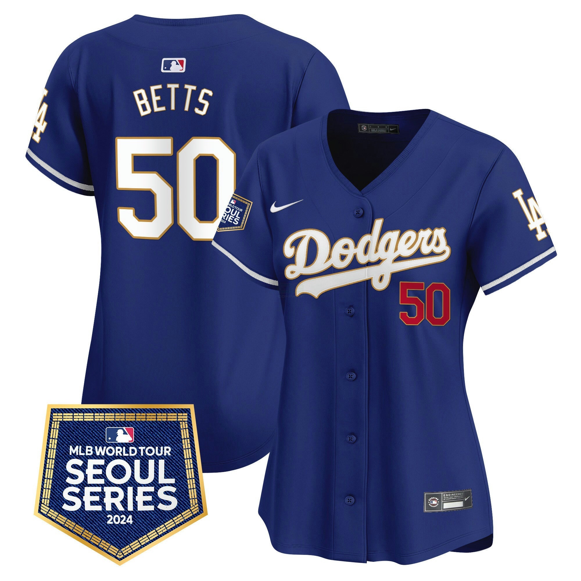 Camisa MLB Women’s 2024 World Tour Seoul Series Patch Vapor Premier Limited Jersey