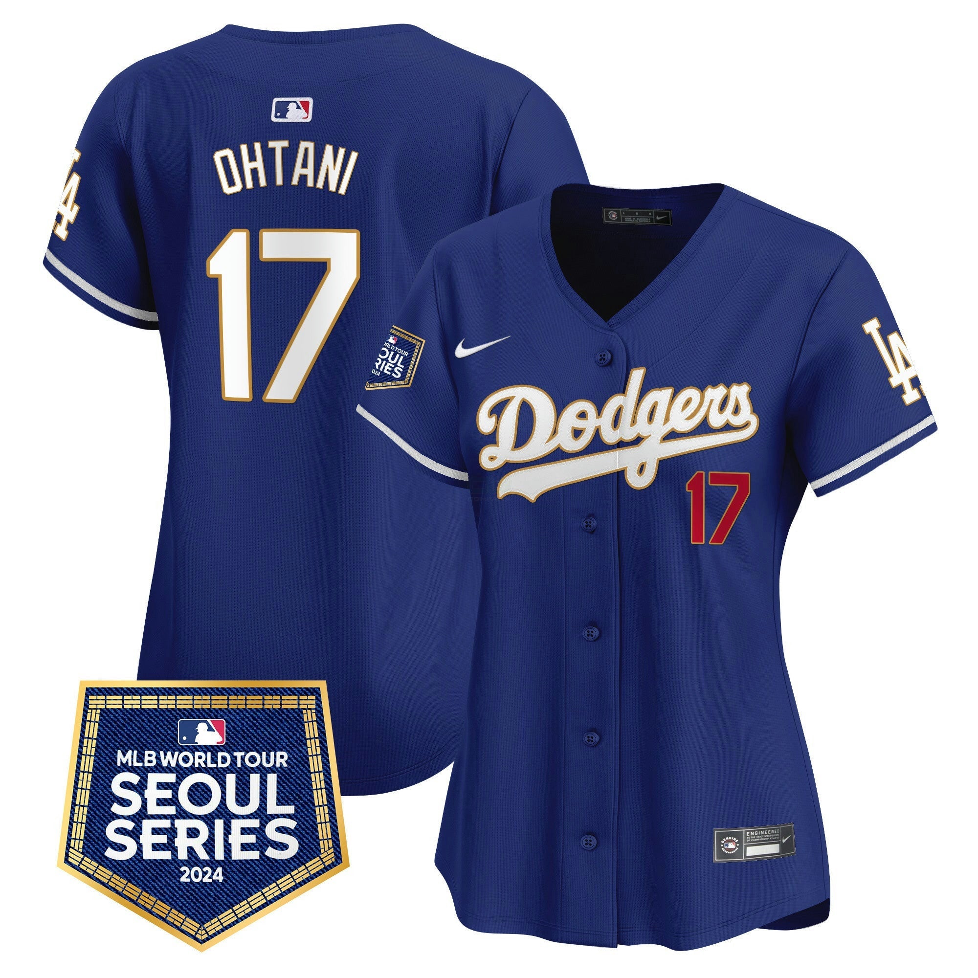 Camisa MLB Women’s 2024 World Tour Seoul Series Patch Vapor Premier Limited Jersey