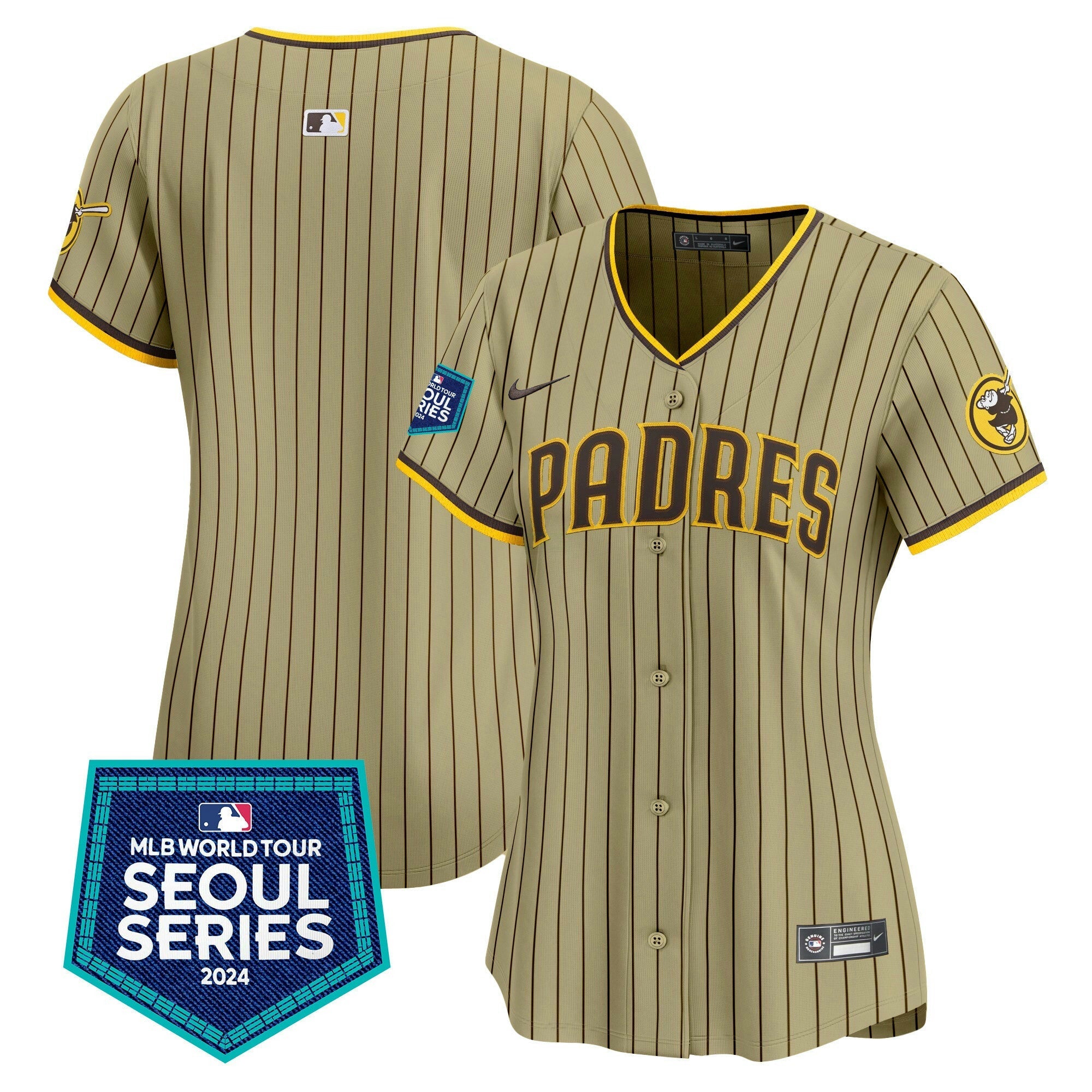 Camisa MLB Women’s 2024 World Tour Seoul Series Patch Vapor Premier Limited Jersey
