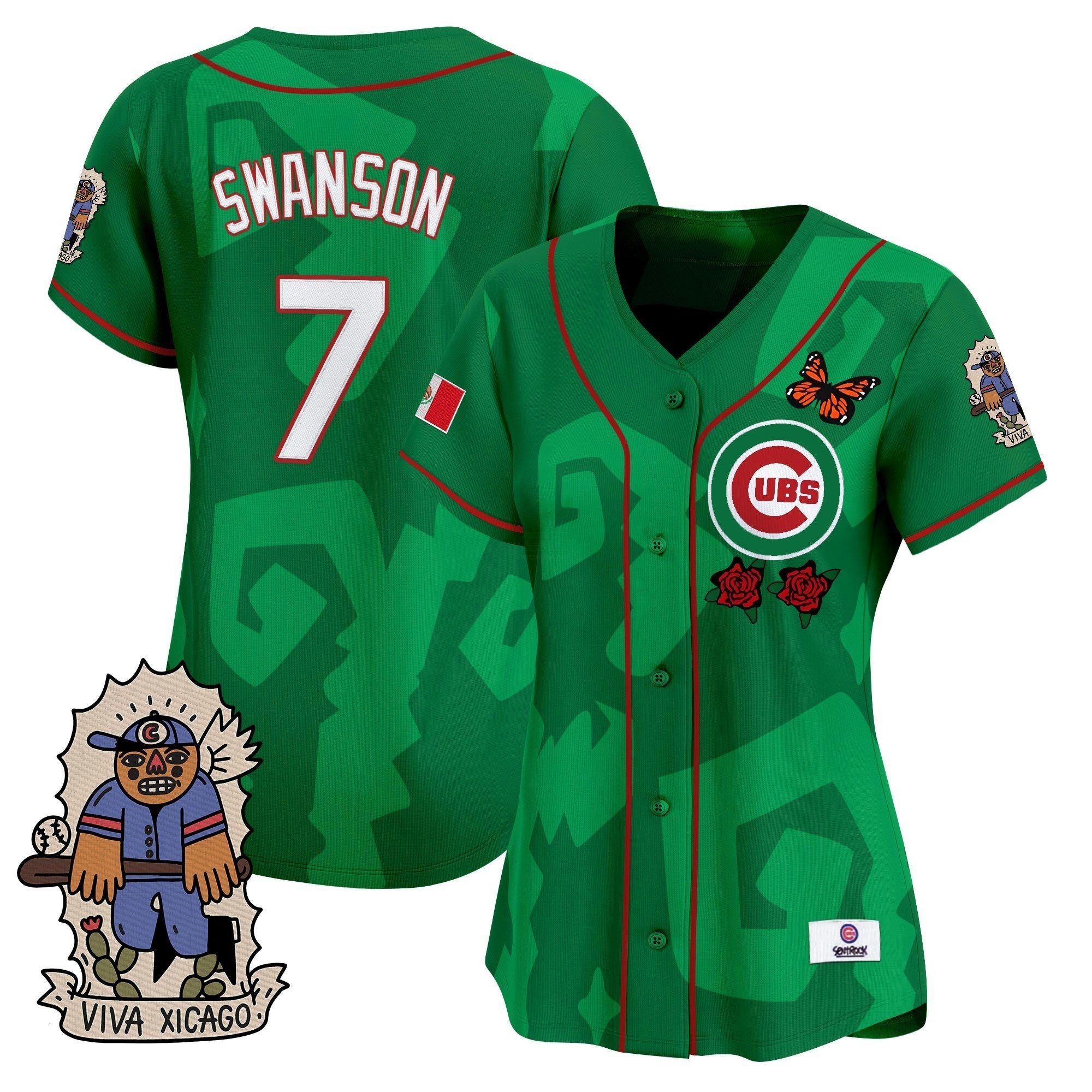 Camisa MLB Women’s 2025 Chicago Mexican Heritage Vapor Premier Limited Jersey – Stitched