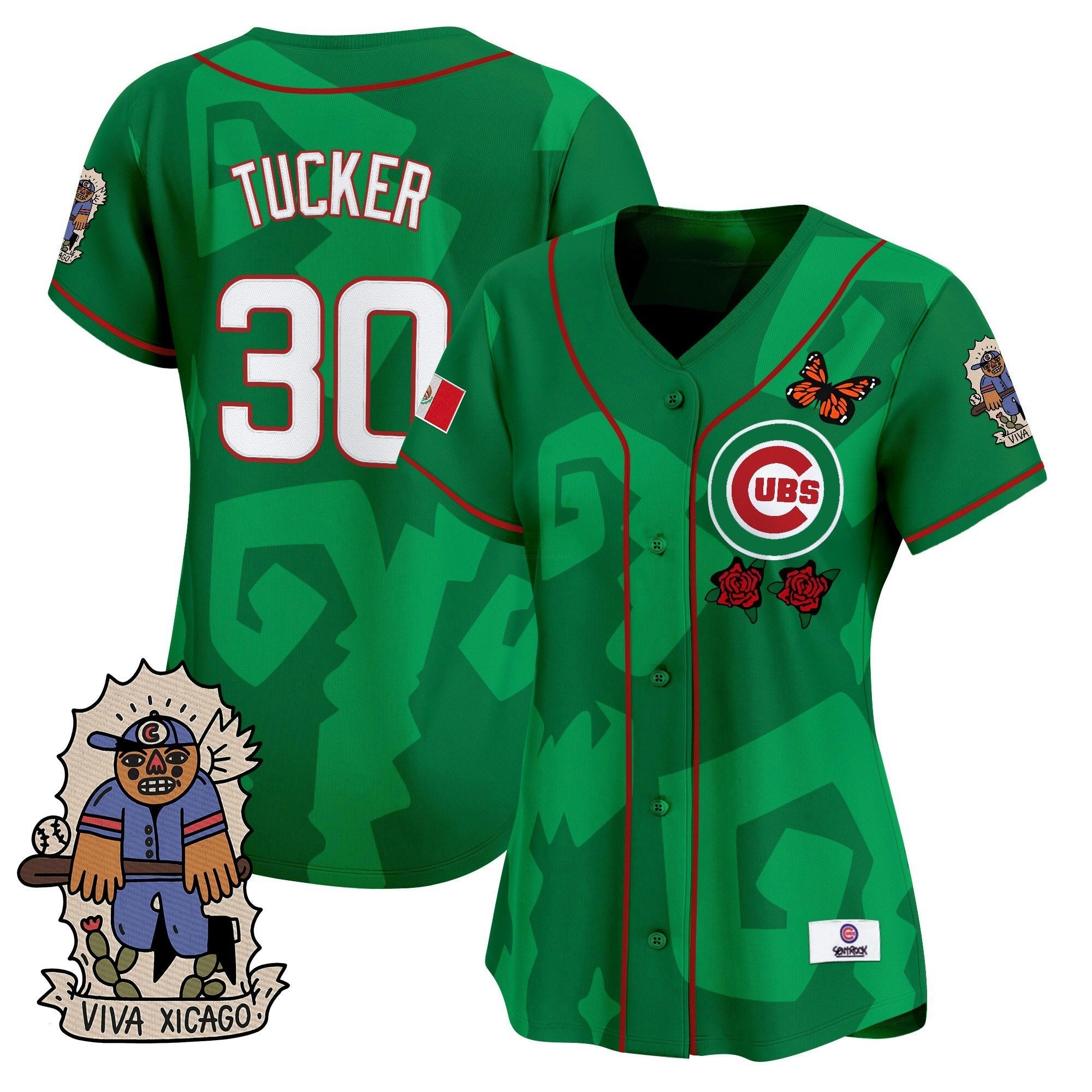 Camisa MLB Women’s 2025 Chicago Mexican Heritage Vapor Premier Limited Jersey – Stitched