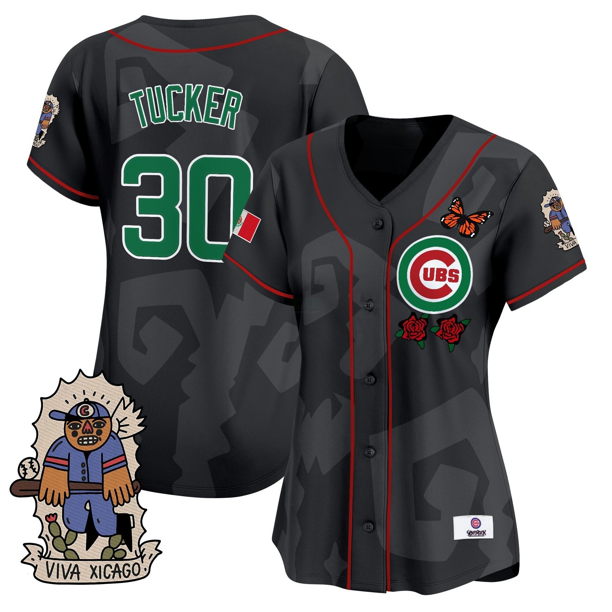 Camisa MLB Women’s 2025 Chicago Mexican Heritage Vapor Premier Limited Jersey – Stitched