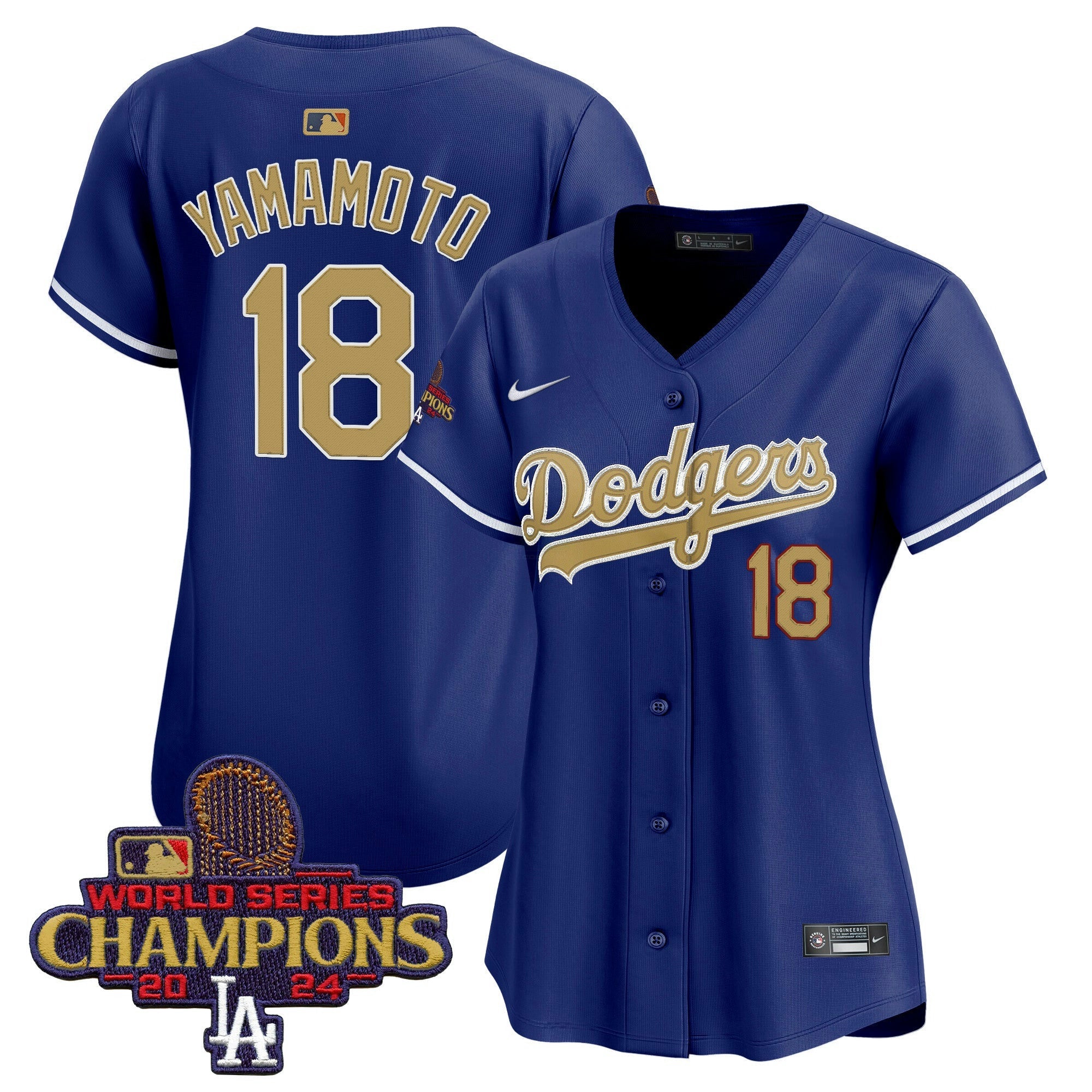Camisa MLB Women’s 2025 Dourada Vapor Premier Limited Jersey