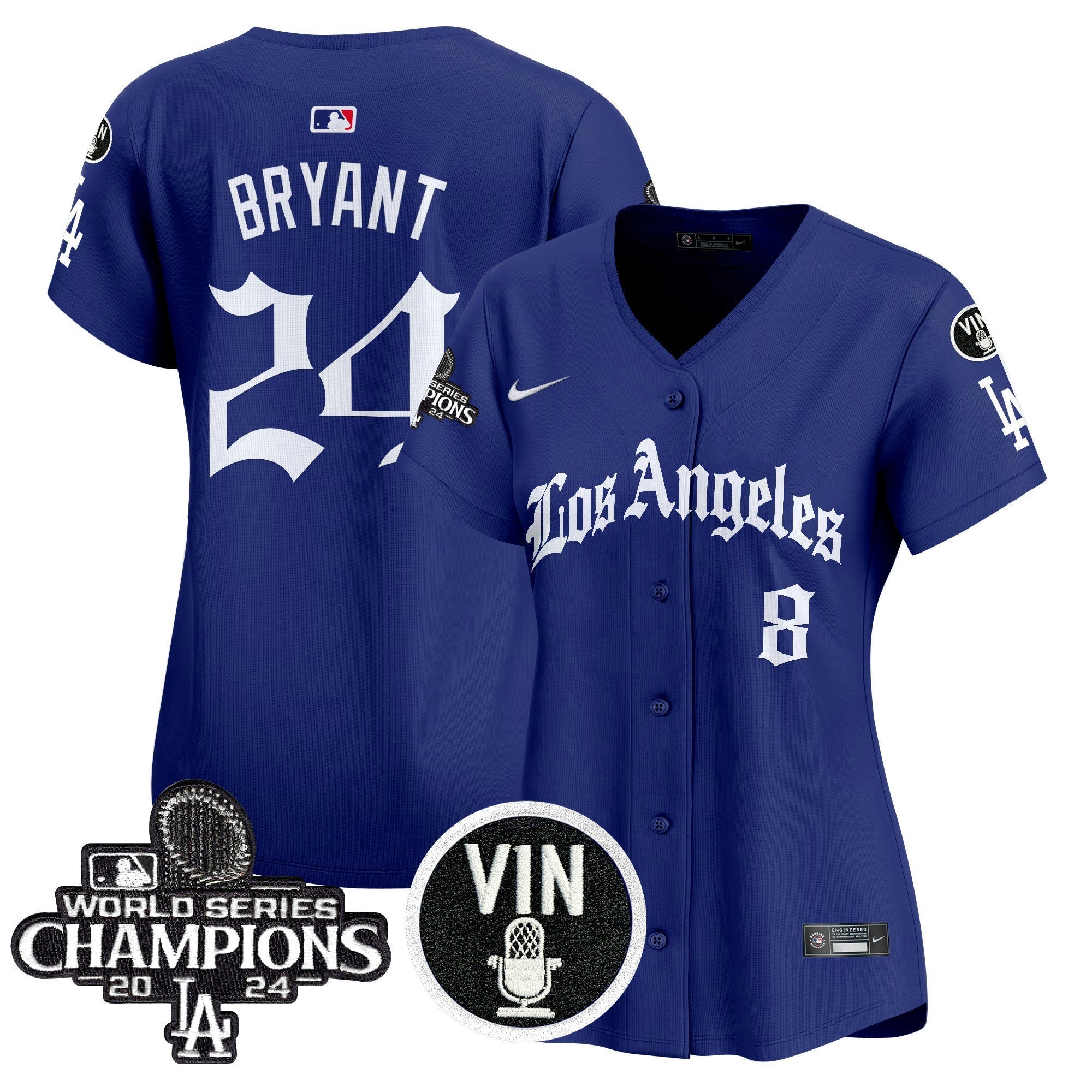 Camisa MLB Women’s 2025 LA Gothic Style Vapor Premier Limited Jersey