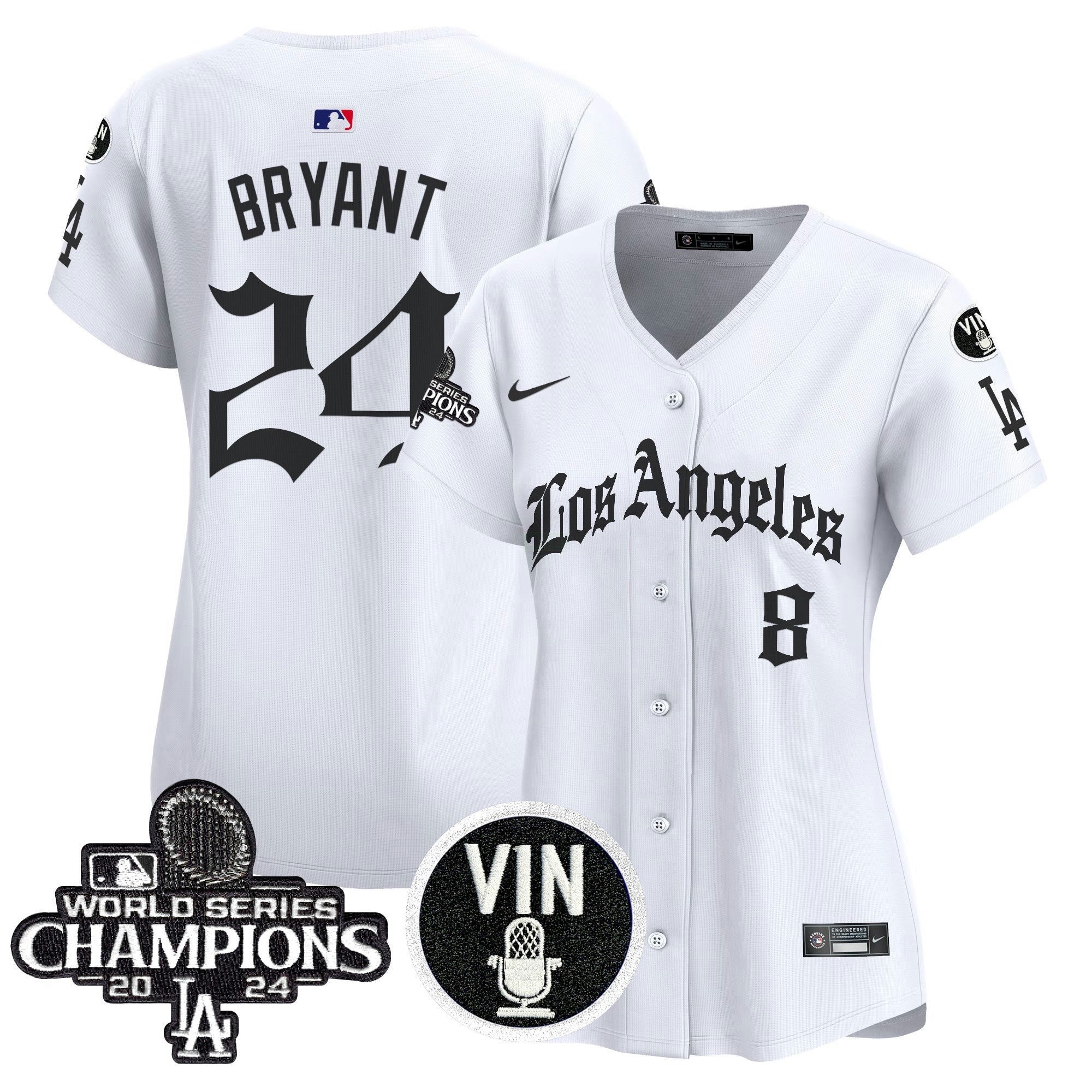 Camisa MLB Women’s 2025 LA Gothic Style Vapor Premier Limited Jersey
