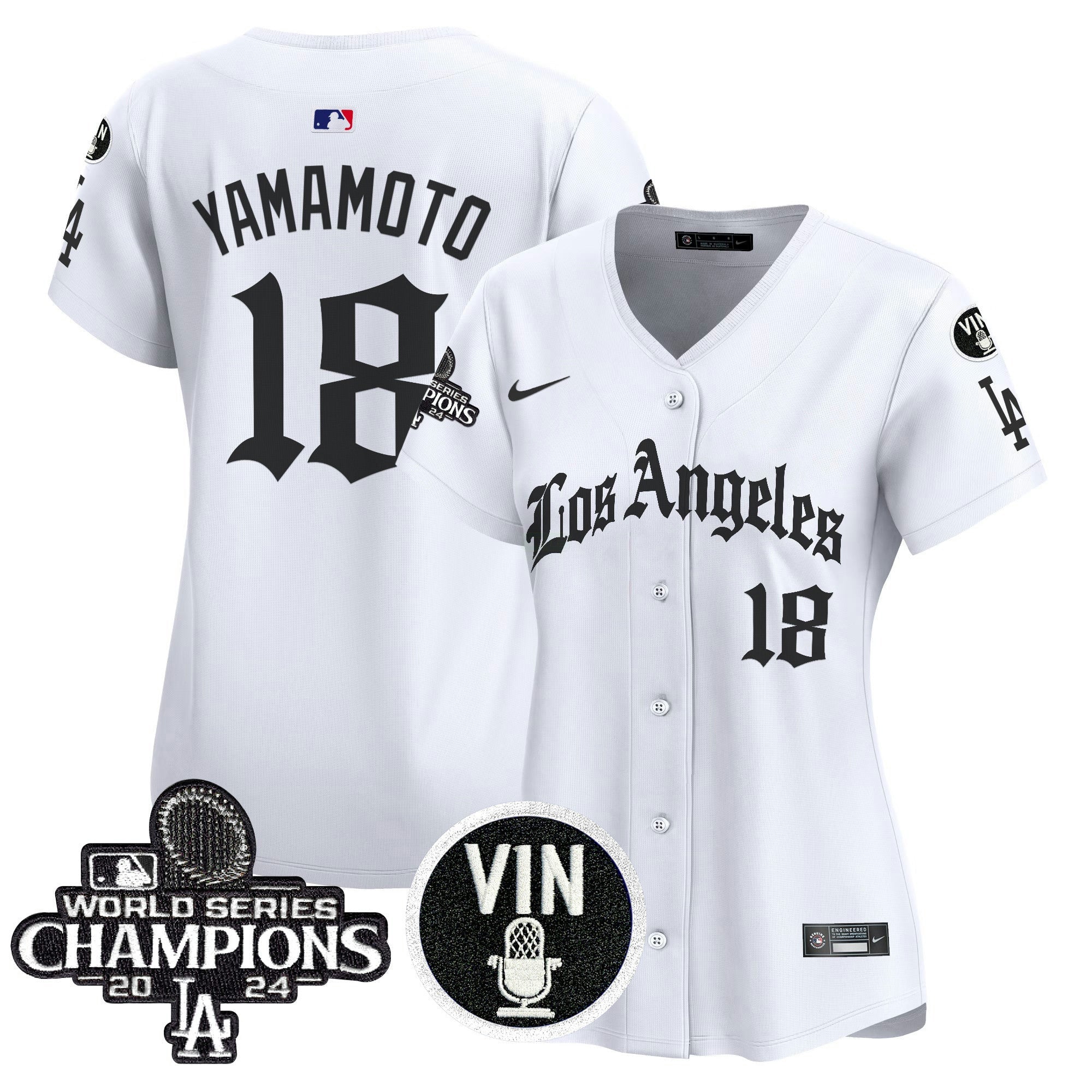 Camisa MLB Women’s 2025 LA Gothic Style Vapor Premier Limited Jersey