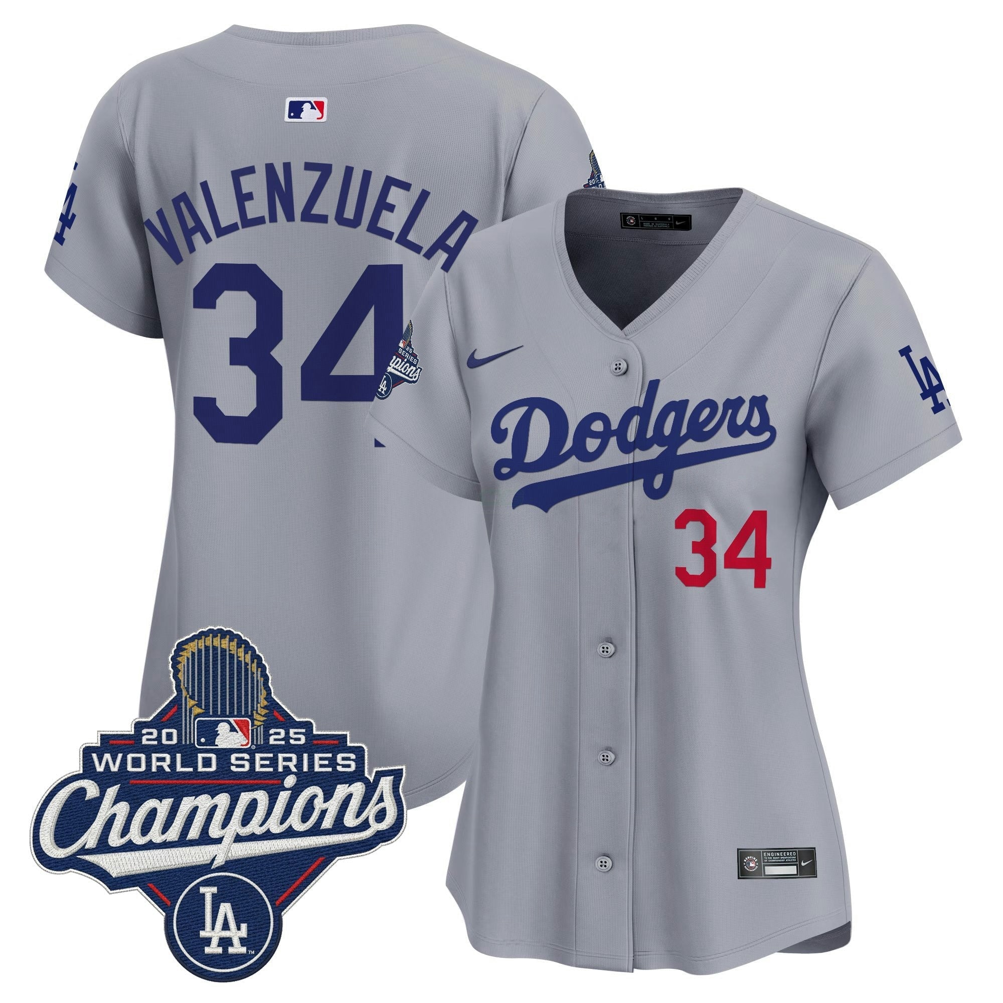 Camisa MLB Women’s 2025 World Series Champions Vapor Premier Limited Jersey