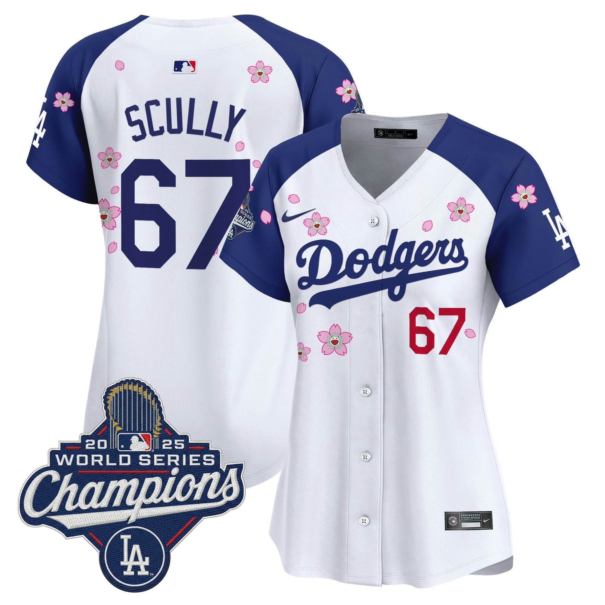 Camisa MLB Women’s 2025 World Series Champions x Tokyo Series Vapor Premier Limited Jersey – Stitched
