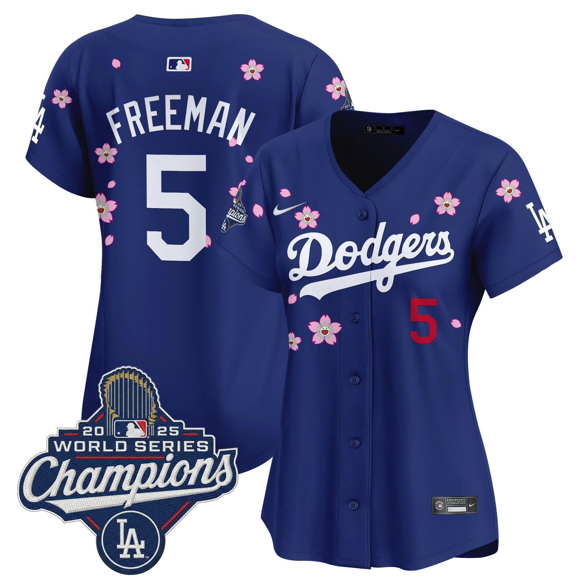 Camisa MLB Women’s 2025 World Series Champions x Tokyo Series Vapor Premier Limited Jersey – Stitched