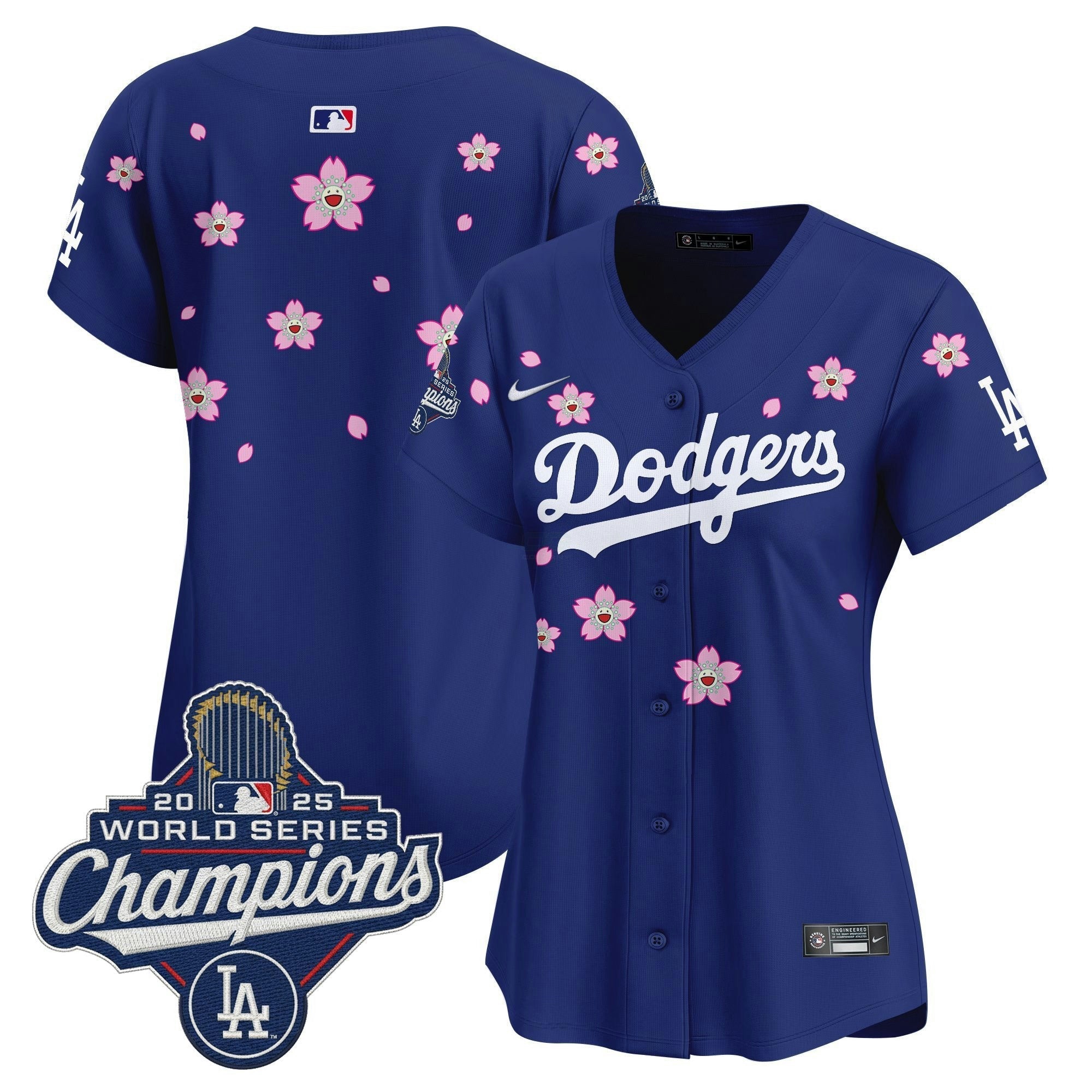 Camisa MLB Women’s 2025 World Series Champions x Tokyo Series Vapor Premier Limited Jersey – Stitched
