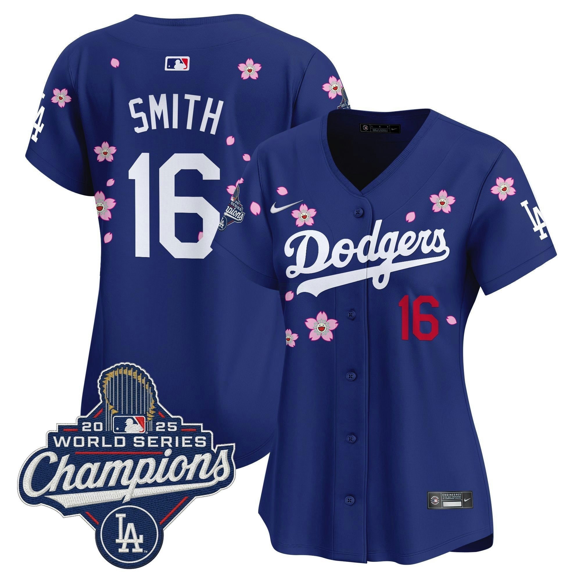 Camisa MLB Women’s 2025 World Series Champions x Tokyo Series Vapor Premier Limited Jersey – Stitched