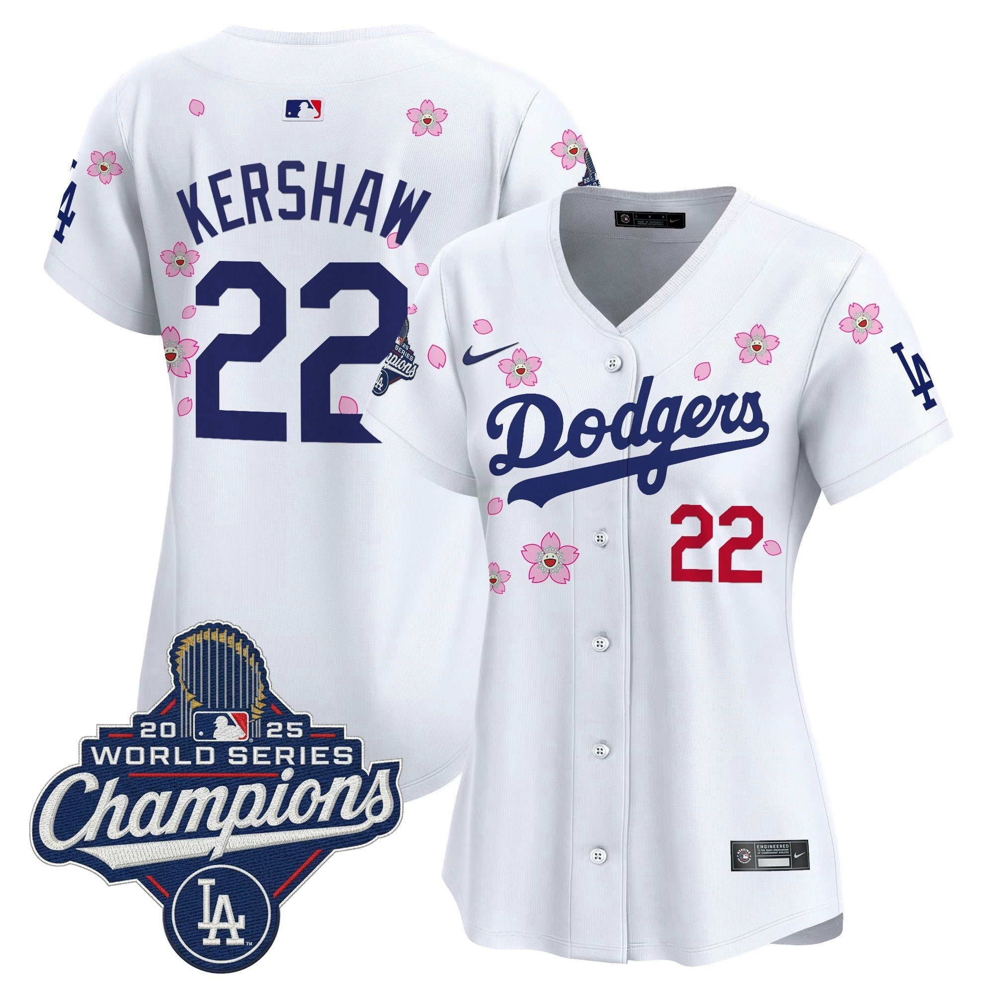 Camisa MLB Women’s 2025 World Series Champions x Tokyo Series Vapor Premier Limited Jersey – Stitched