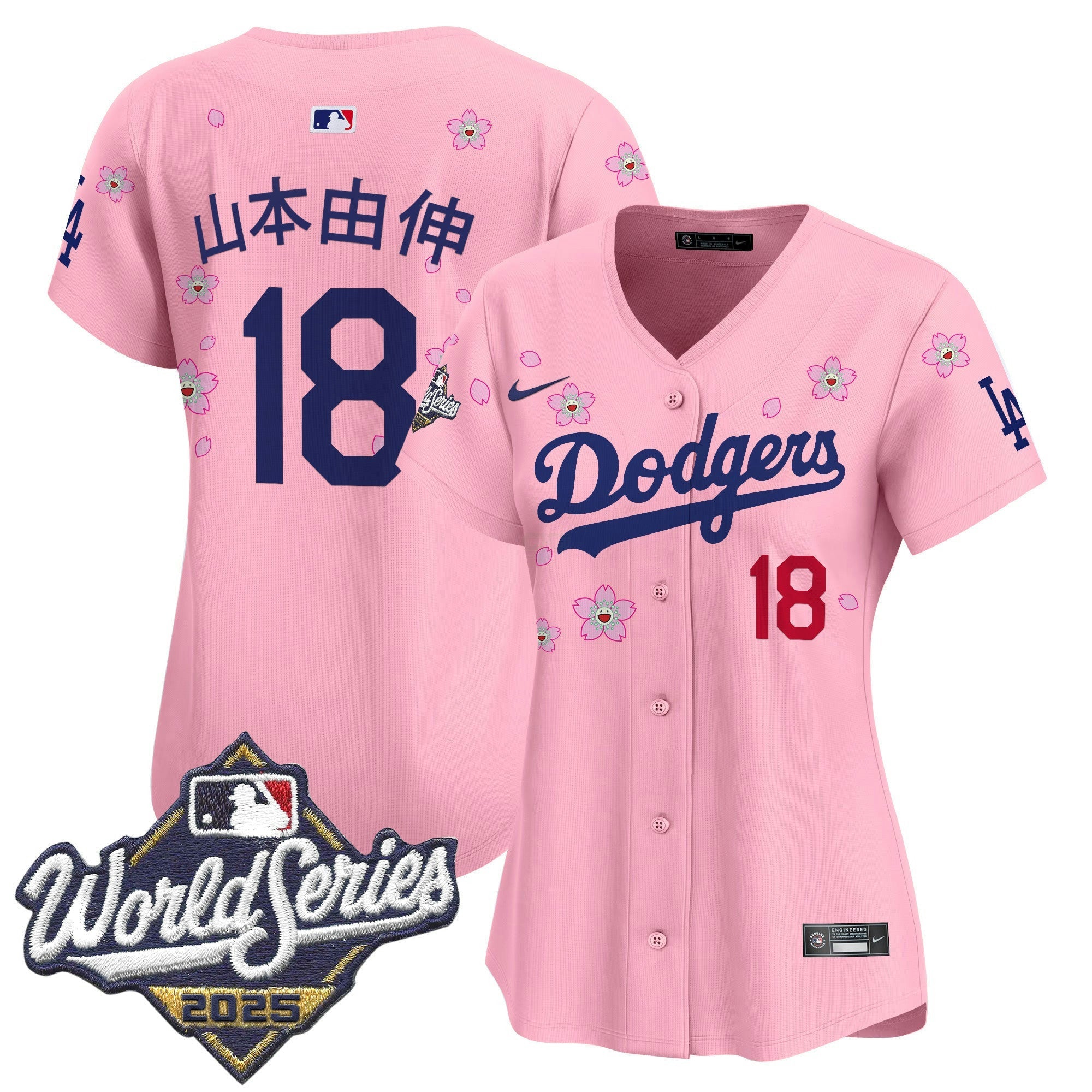 Camisa MLB Women’s 2025 World Series x Tokyo Series Vapor Premier Limited Jersey – Stitched