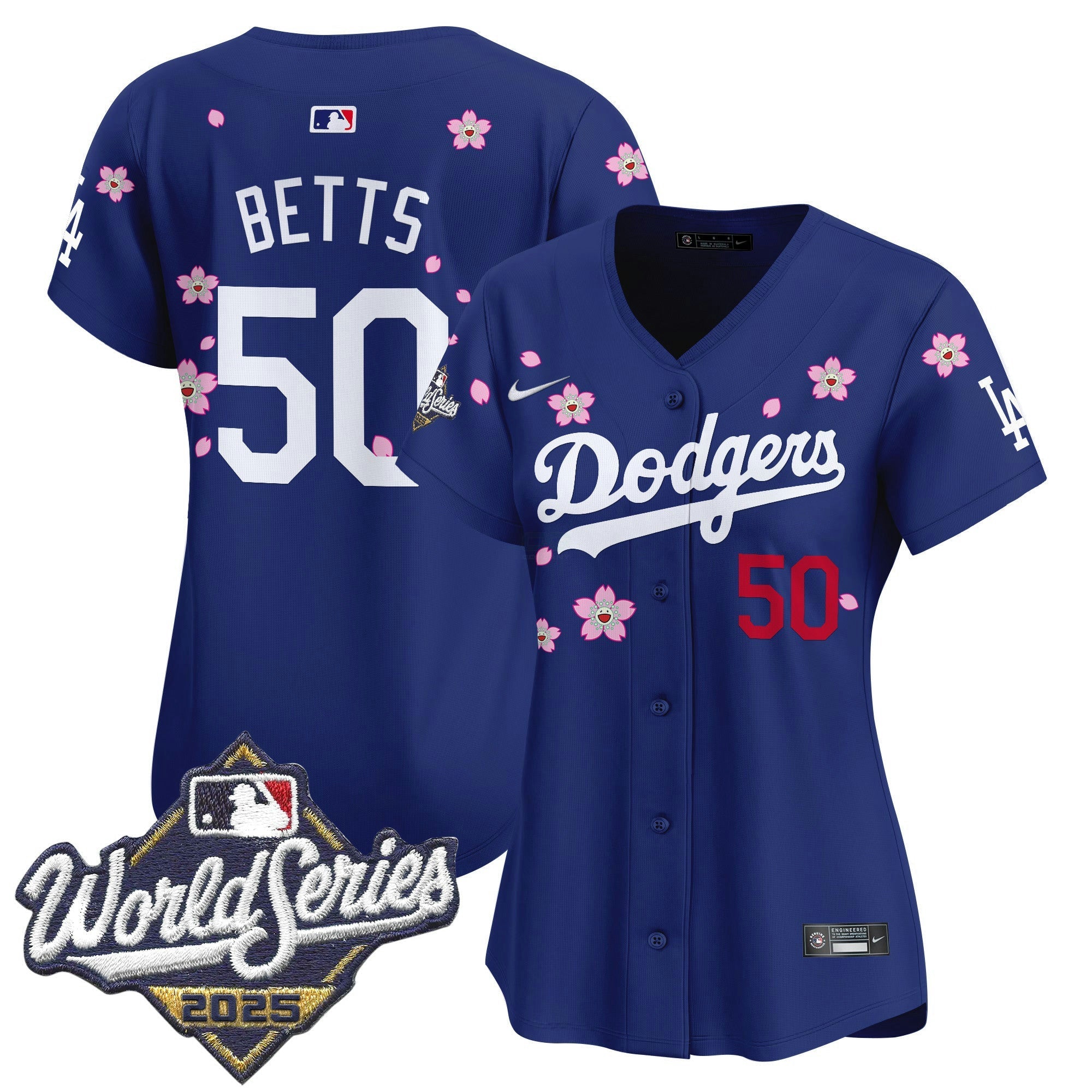 Camisa MLB Women’s 2025 World Series x Tokyo Series Vapor Premier Limited Jersey – Stitched