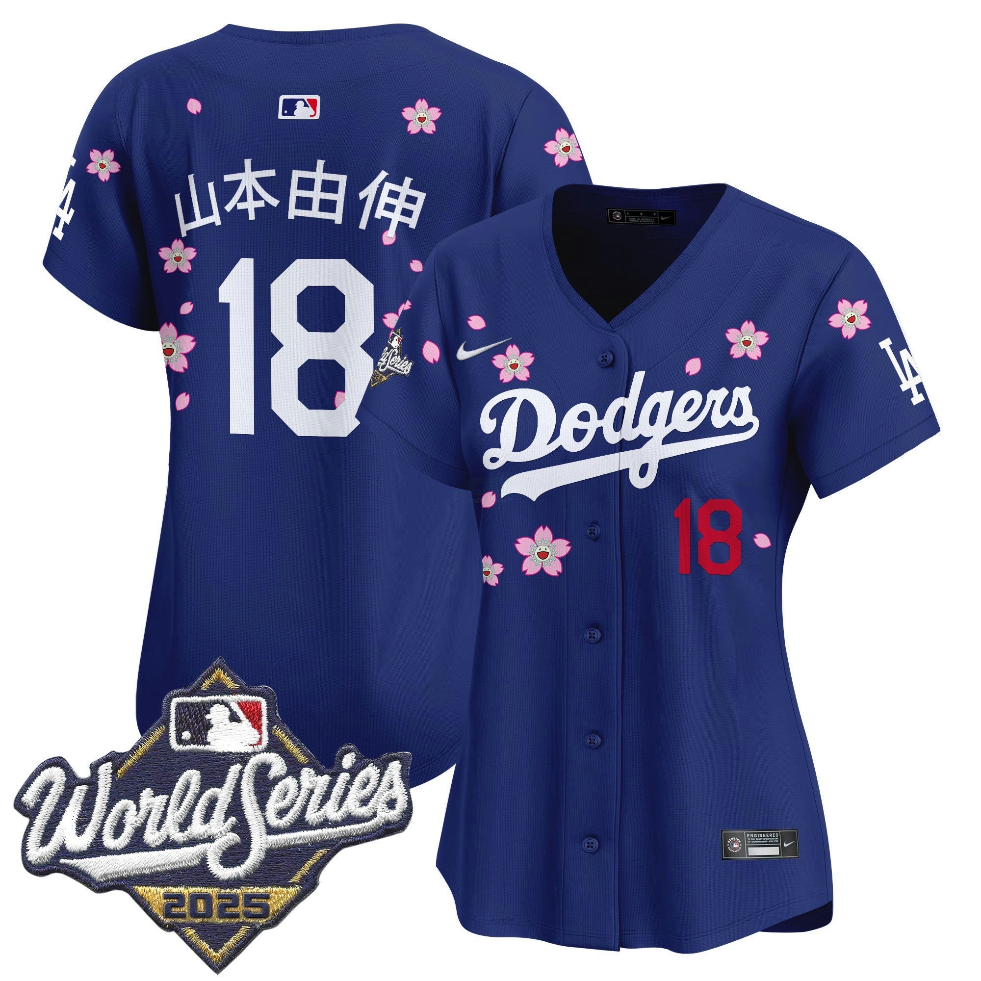 Camisa MLB Women’s 2025 World Series x Tokyo Series Vapor Premier Limited Jersey – Stitched