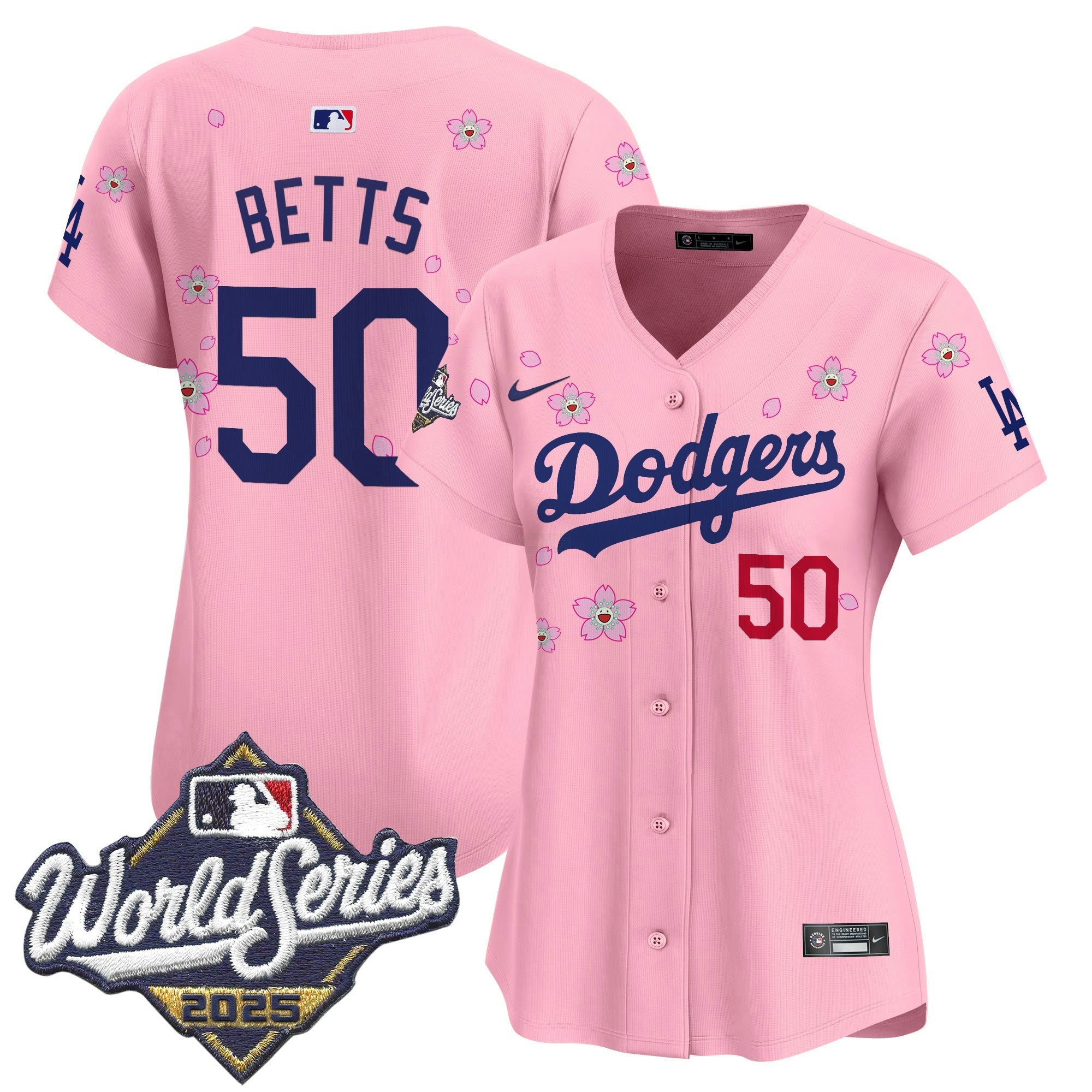 Camisa MLB Women’s 2025 World Series x Tokyo Series Vapor Premier Limited Jersey – Stitched