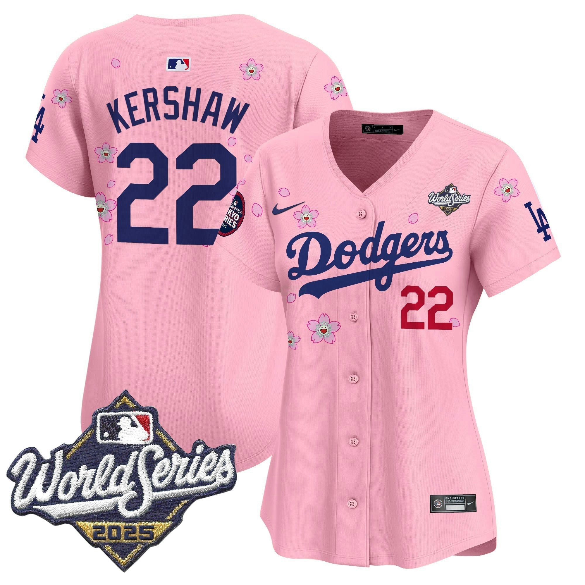 Camisa MLB Women’s 2025 World Series x Tokyo Series Vapor Premier Limited Jersey V2 – Stitched