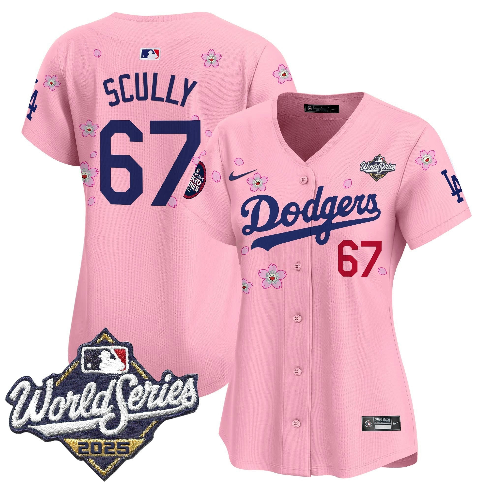 Camisa MLB Women’s 2025 World Series x Tokyo Series Vapor Premier Limited Jersey V2 – Stitched