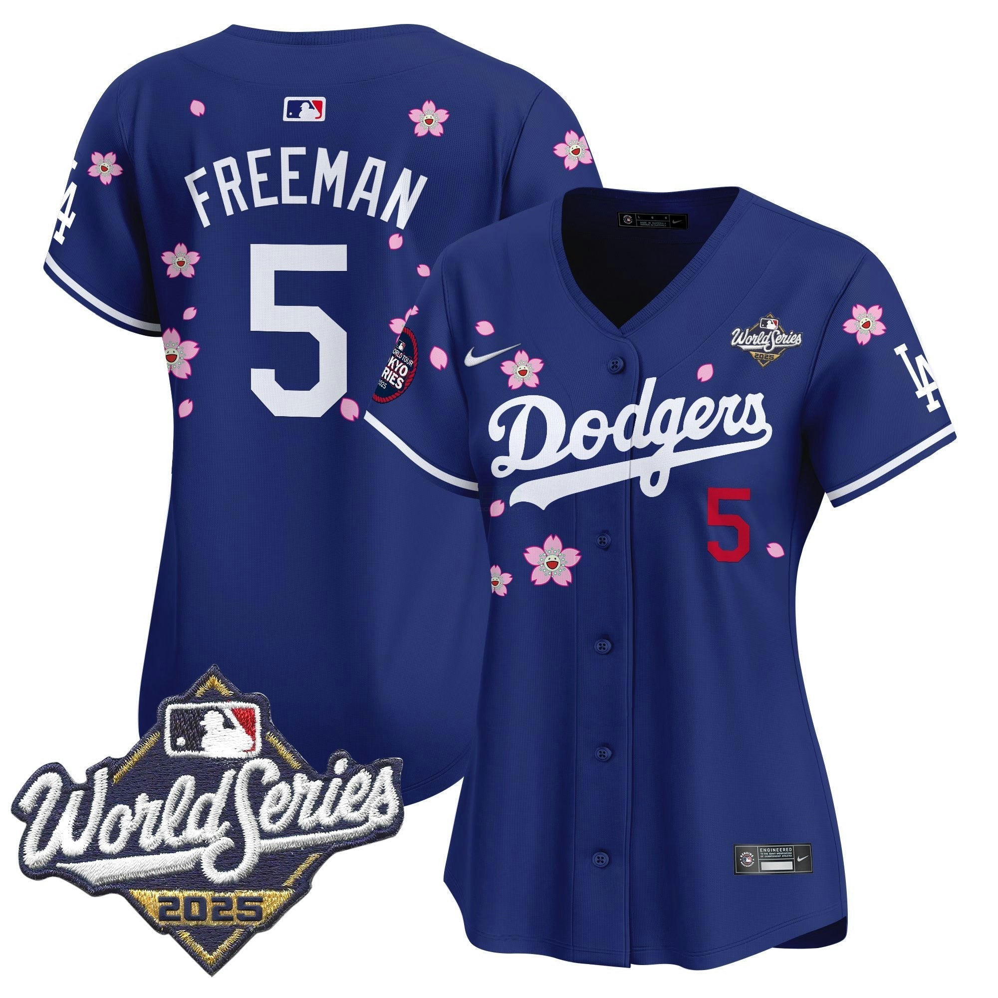 Camisa MLB Women’s 2025 World Series x Tokyo Series Vapor Premier Limited Jersey V2 – Stitched