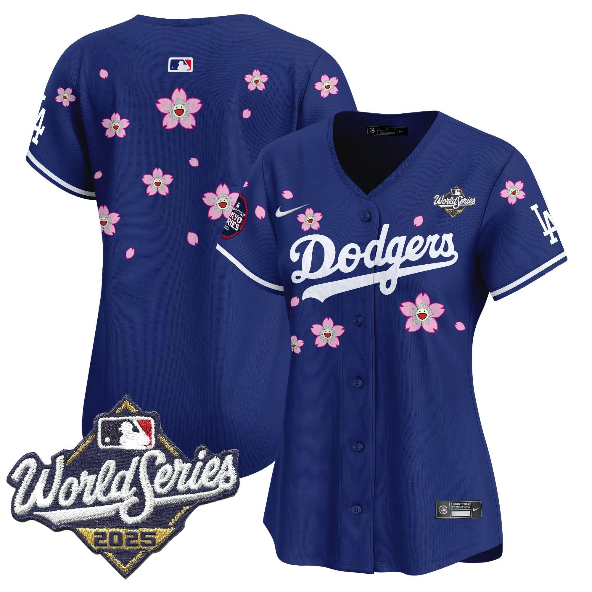 Camisa MLB Women’s 2025 World Series x Tokyo Series Vapor Premier Limited Jersey V2 – Stitched