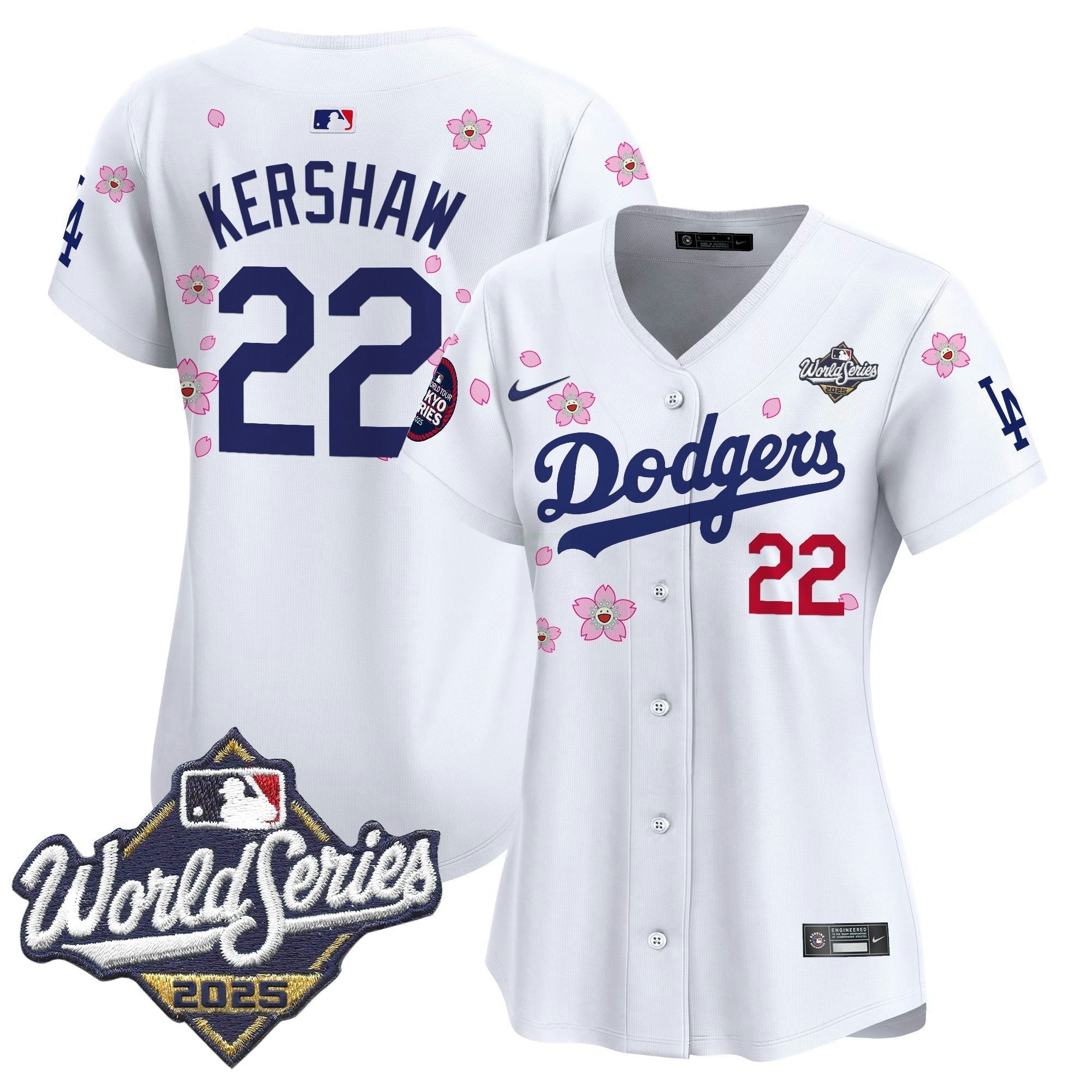 Camisa MLB Women’s 2025 World Series x Tokyo Series Vapor Premier Limited Jersey V2 – Stitched