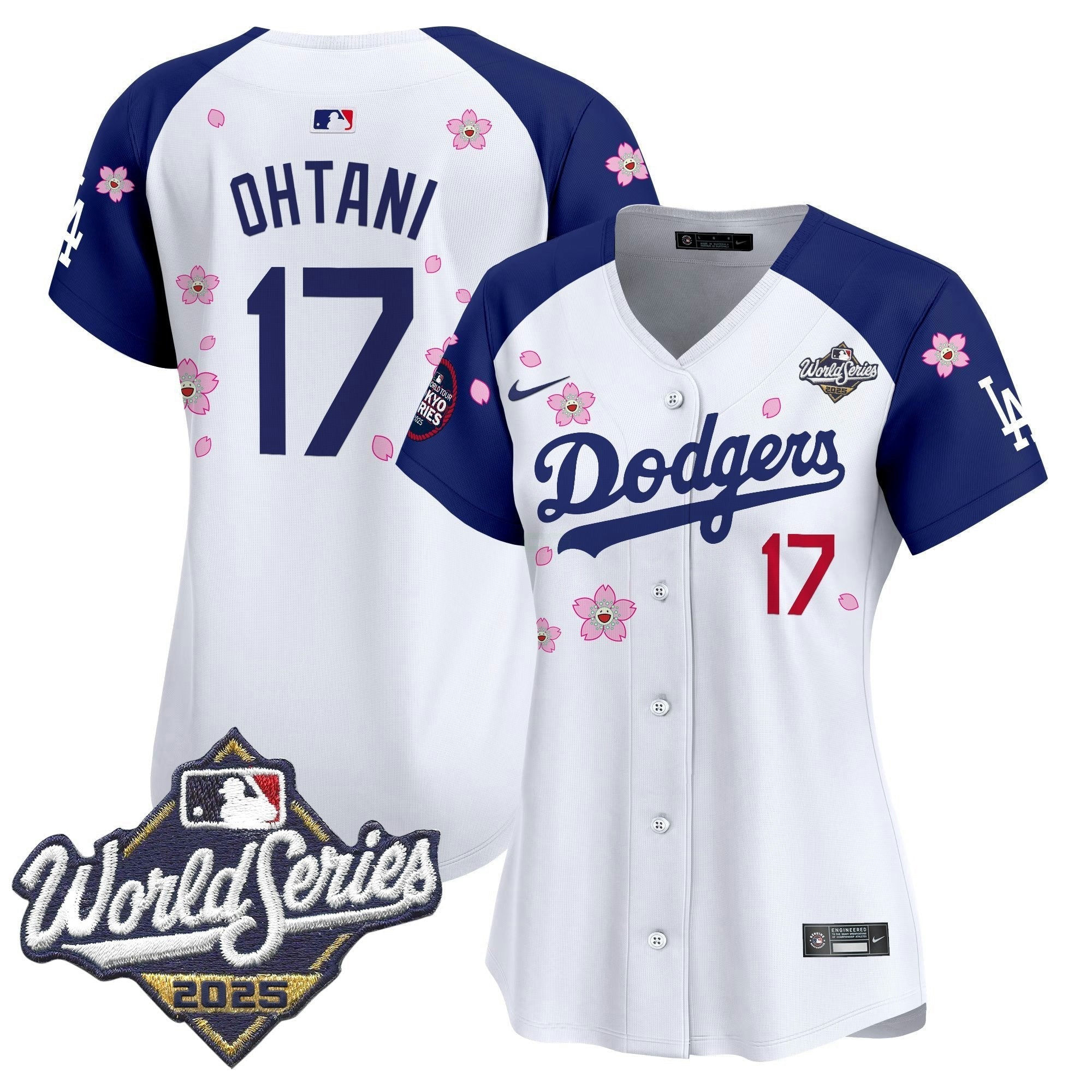 Camisa MLB Women’s 2025 World Series x Tokyo Series Vapor Premier Limited Jersey V2 – Stitched