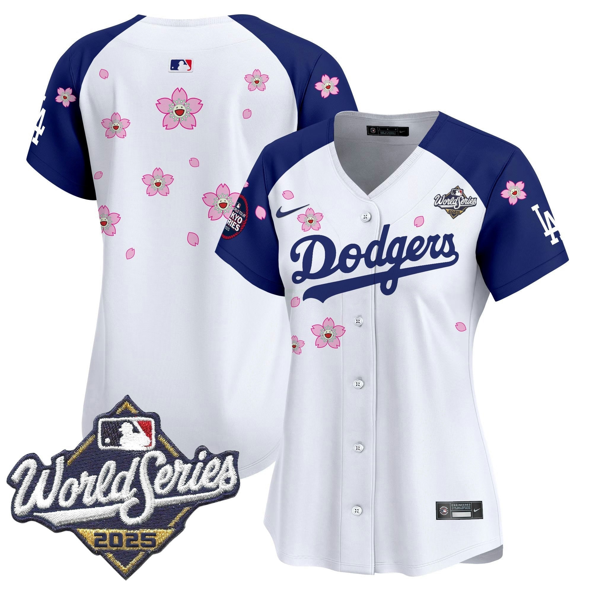 Camisa MLB Women’s 2025 World Series x Tokyo Series Vapor Premier Limited Jersey V2 – Stitched